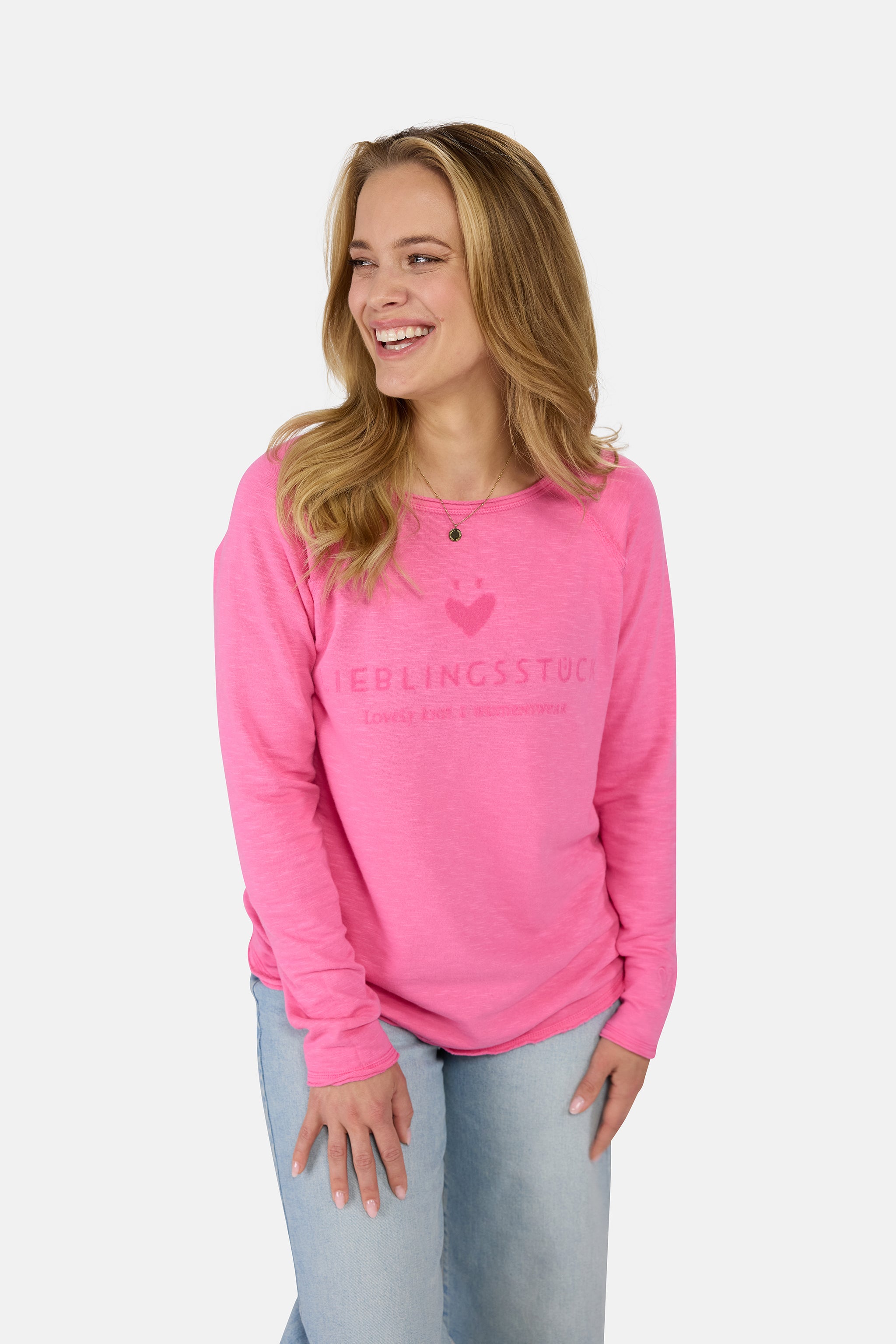 Sweatshirt "CathrinaEP" aus Baumwolle