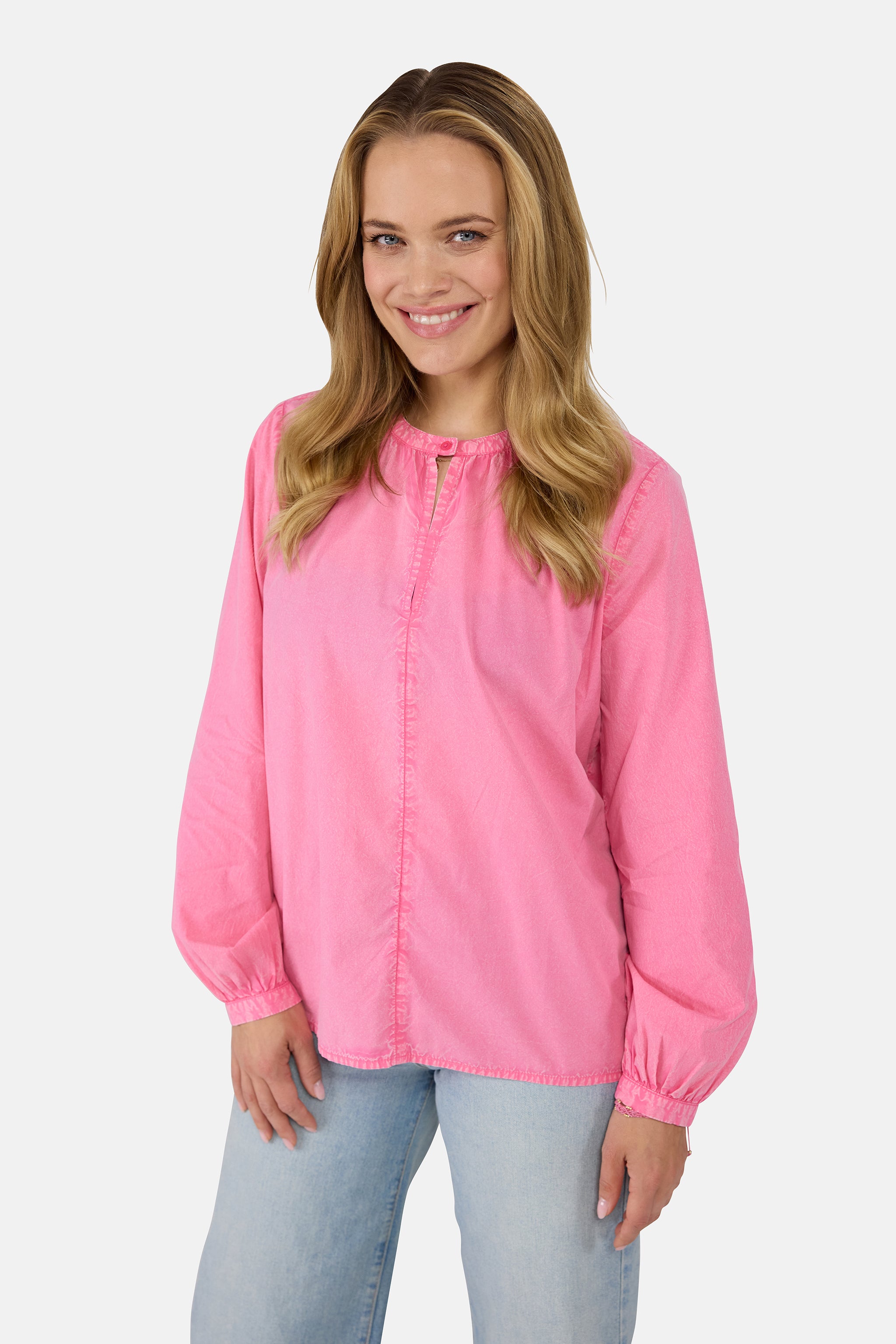 Bluse "RymEP" aus Baumwolle