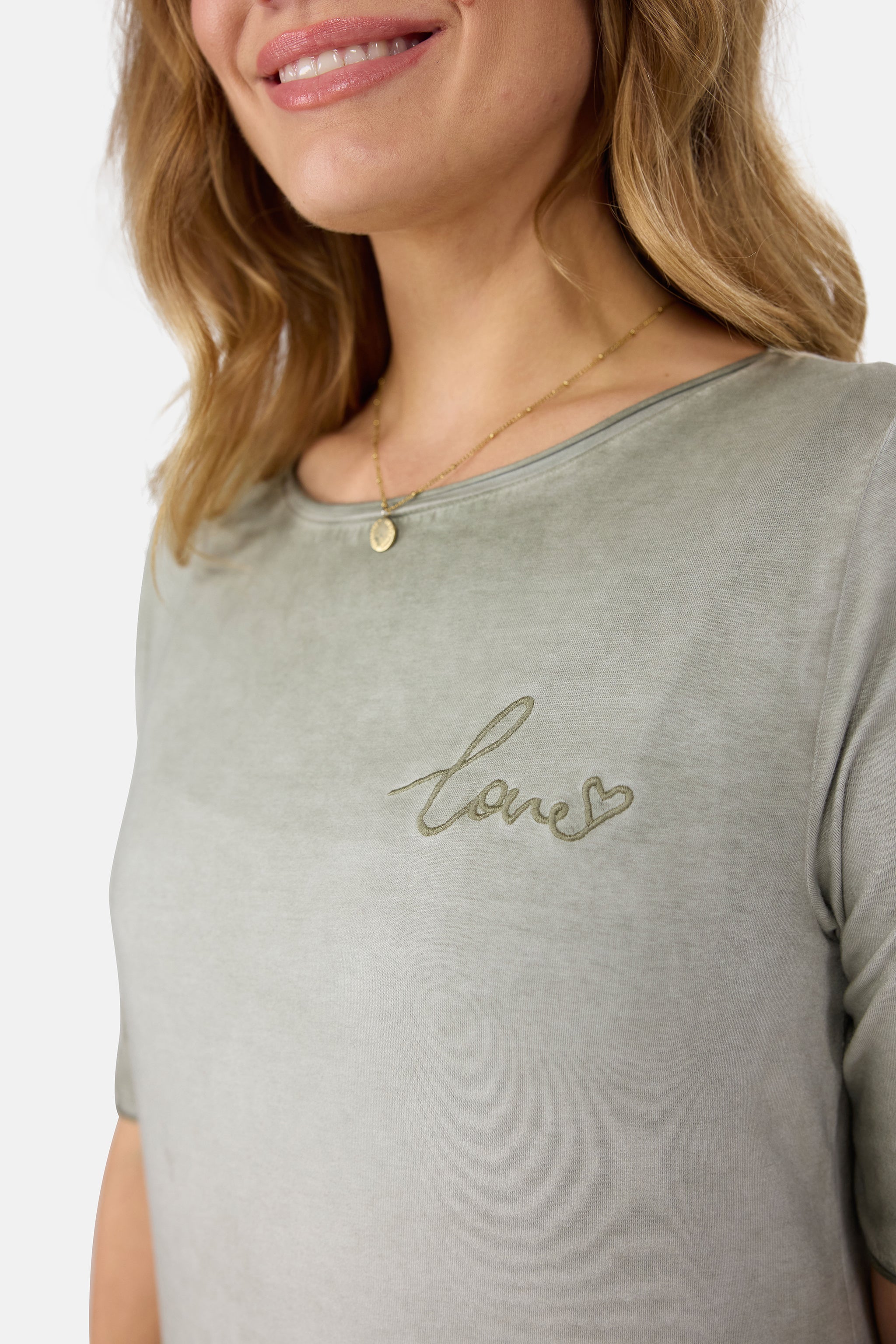 T-Shirt "CandiceEP" mit Elasthan