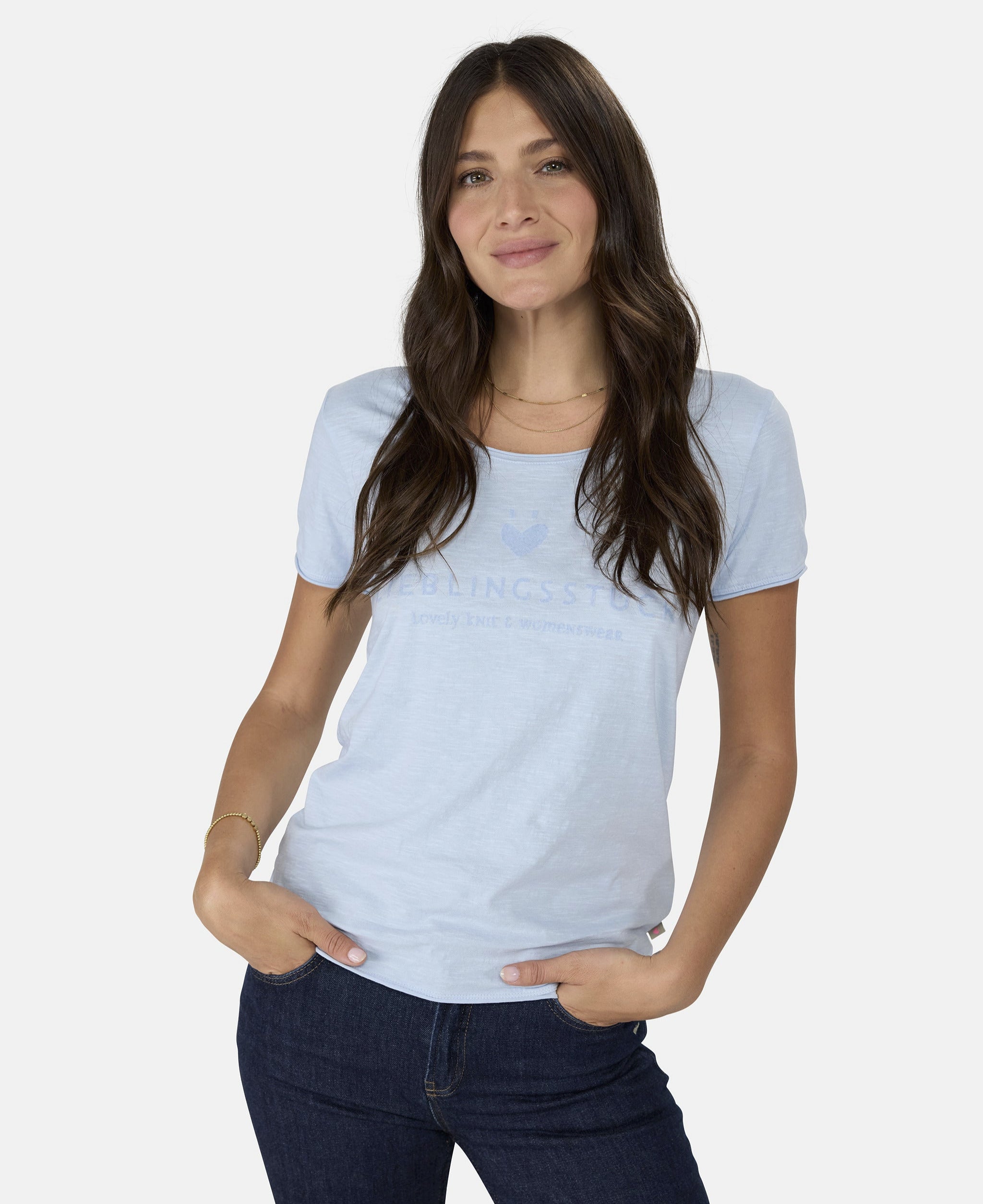 T-Shirt "CiaEP" aus Baumwolle