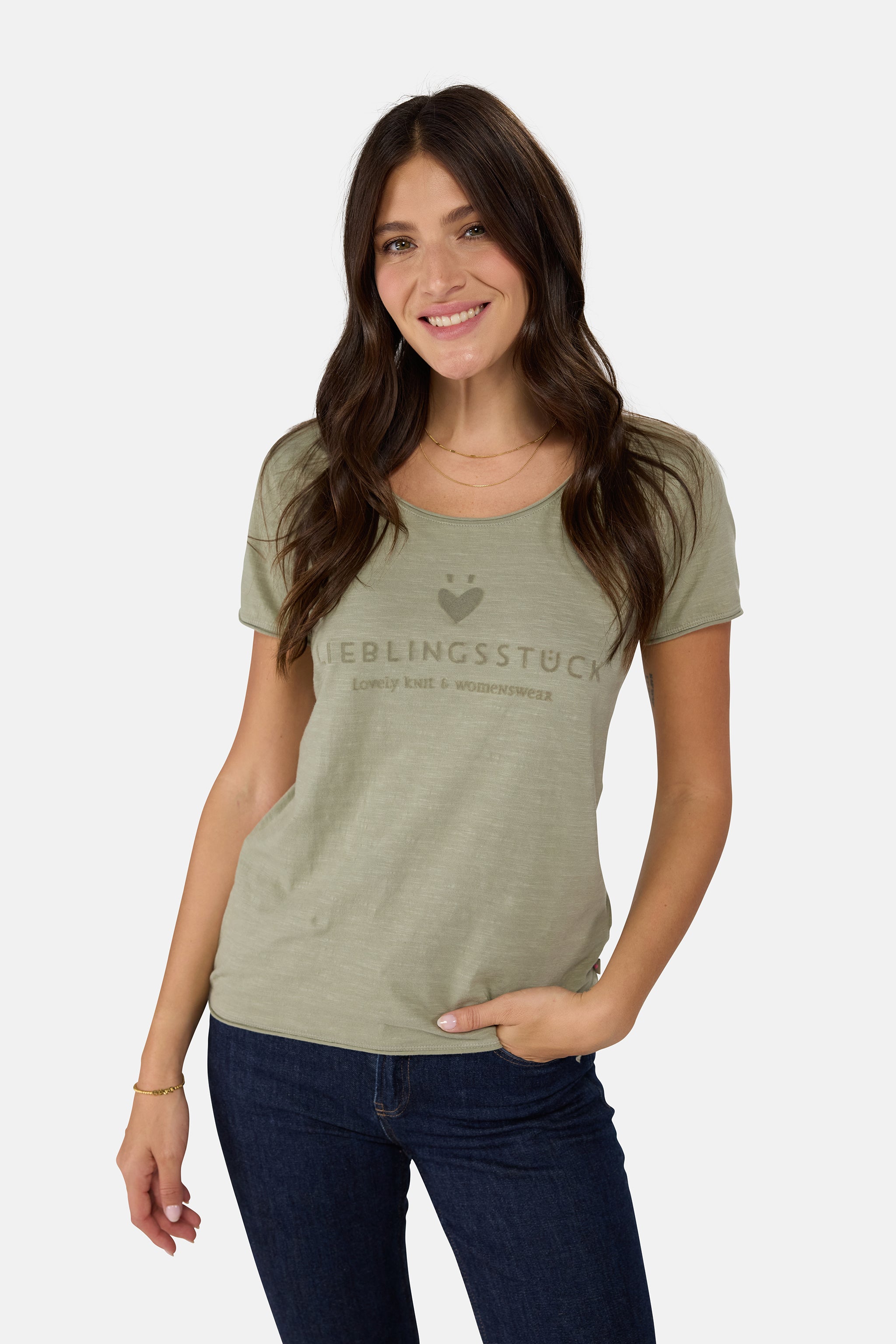 T-Shirt "CiaEP" aus Baumwolle