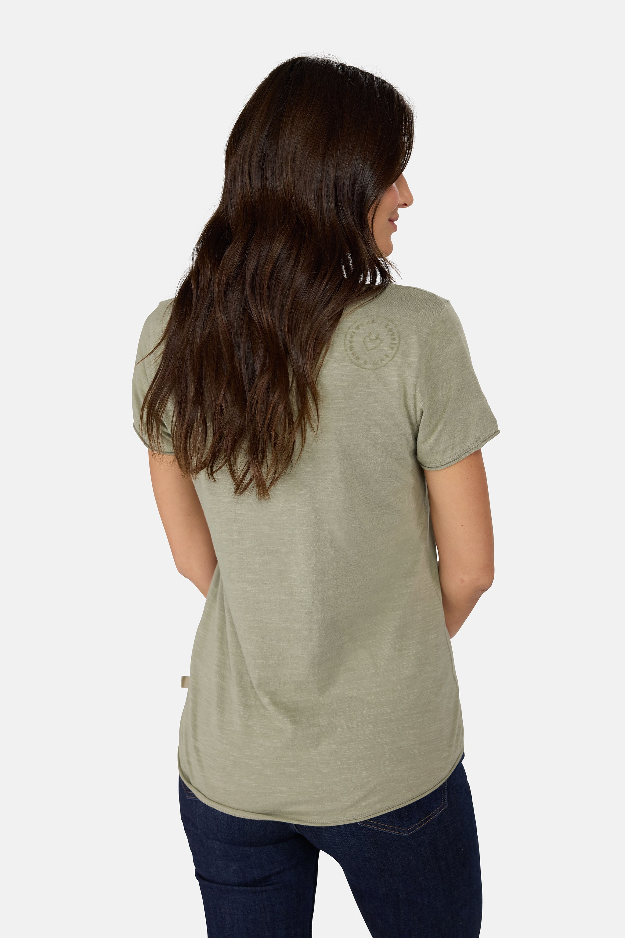 T-Shirt "CiaEP" aus Baumwolle