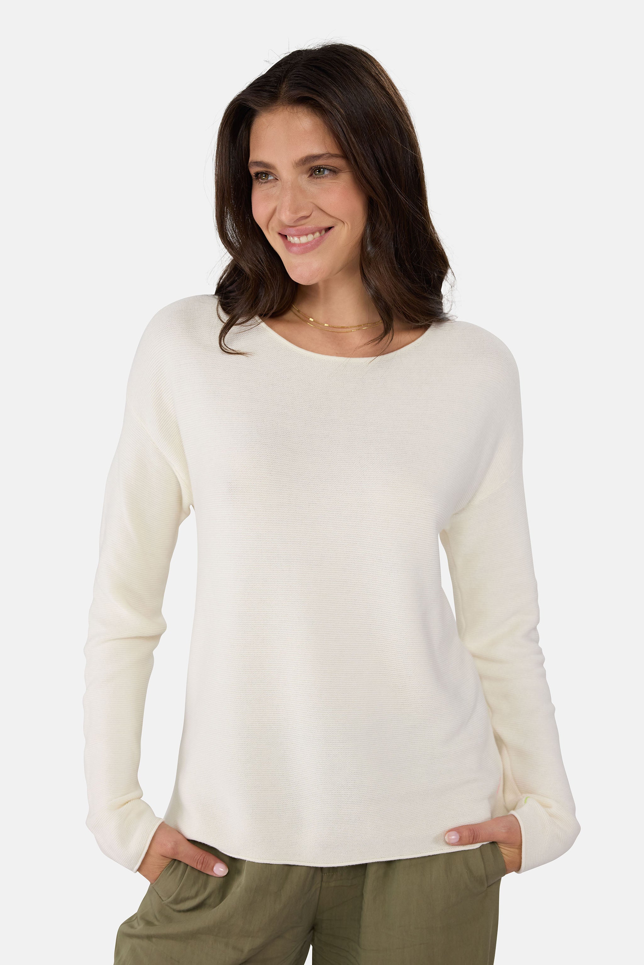 Pullover "KynaEP" aus Baumwolle