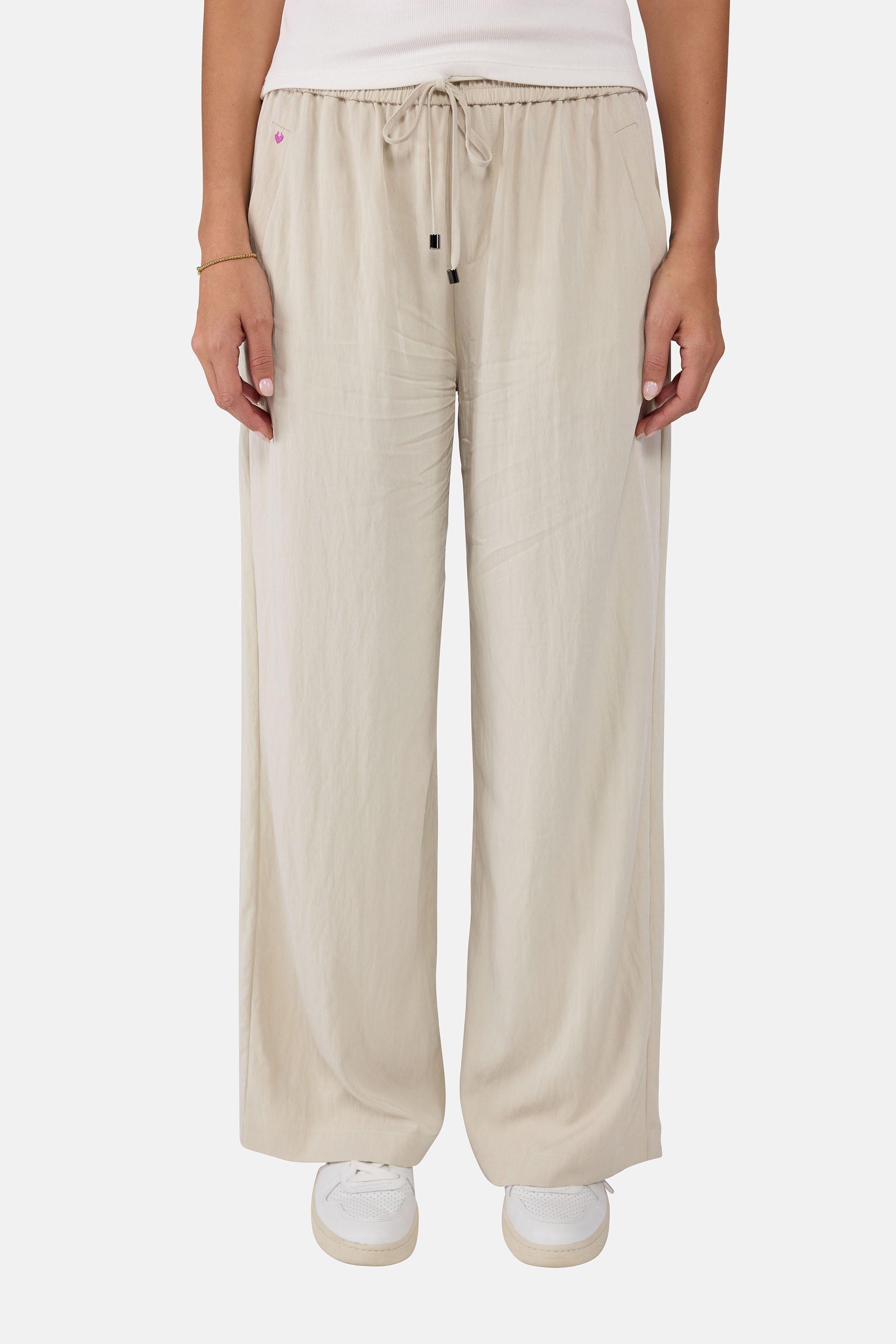 Bundfaltenhose "LS-054" aus Viskosemix