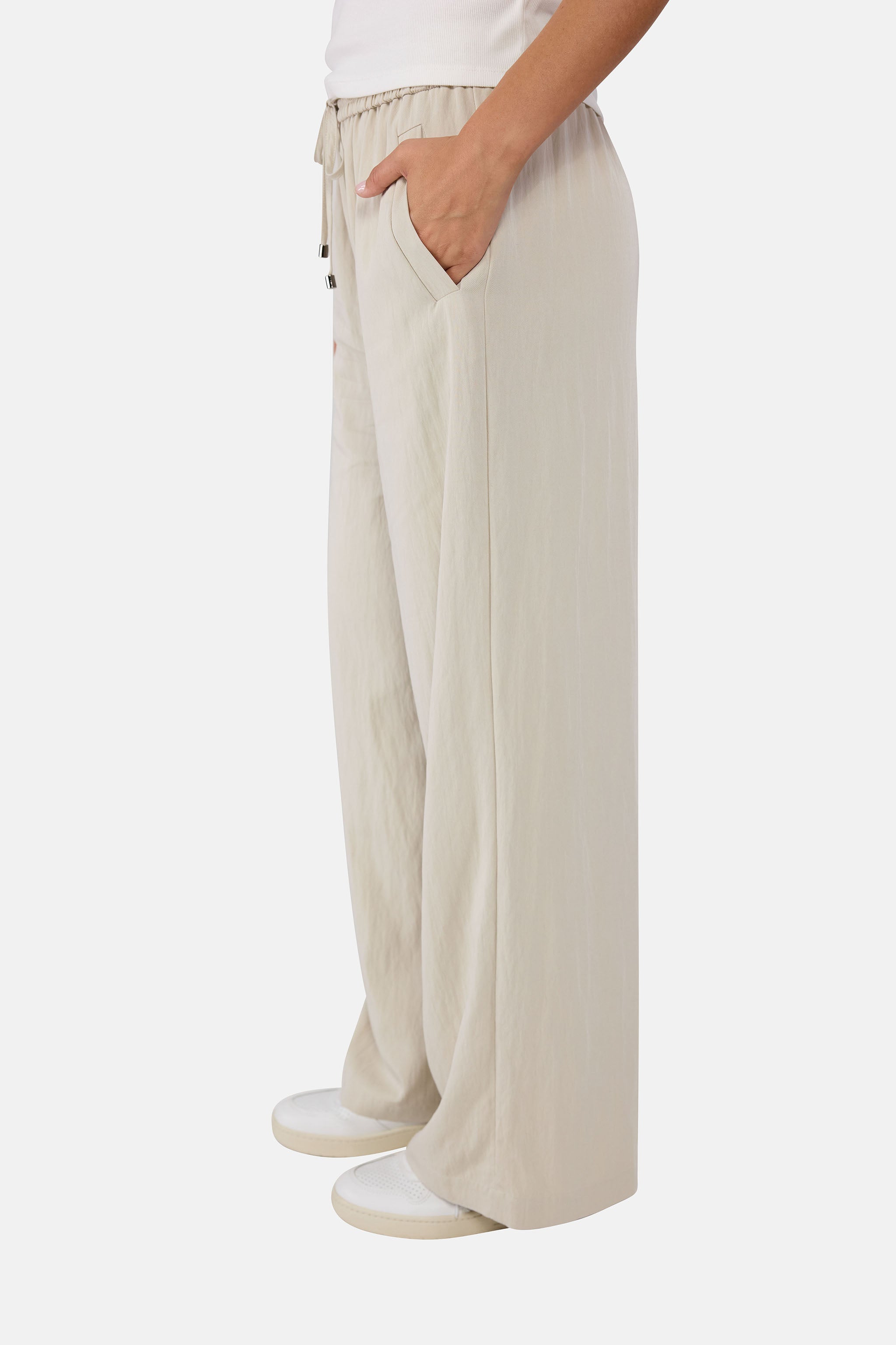 Bundfaltenhose "LS-054" aus Viskosemix