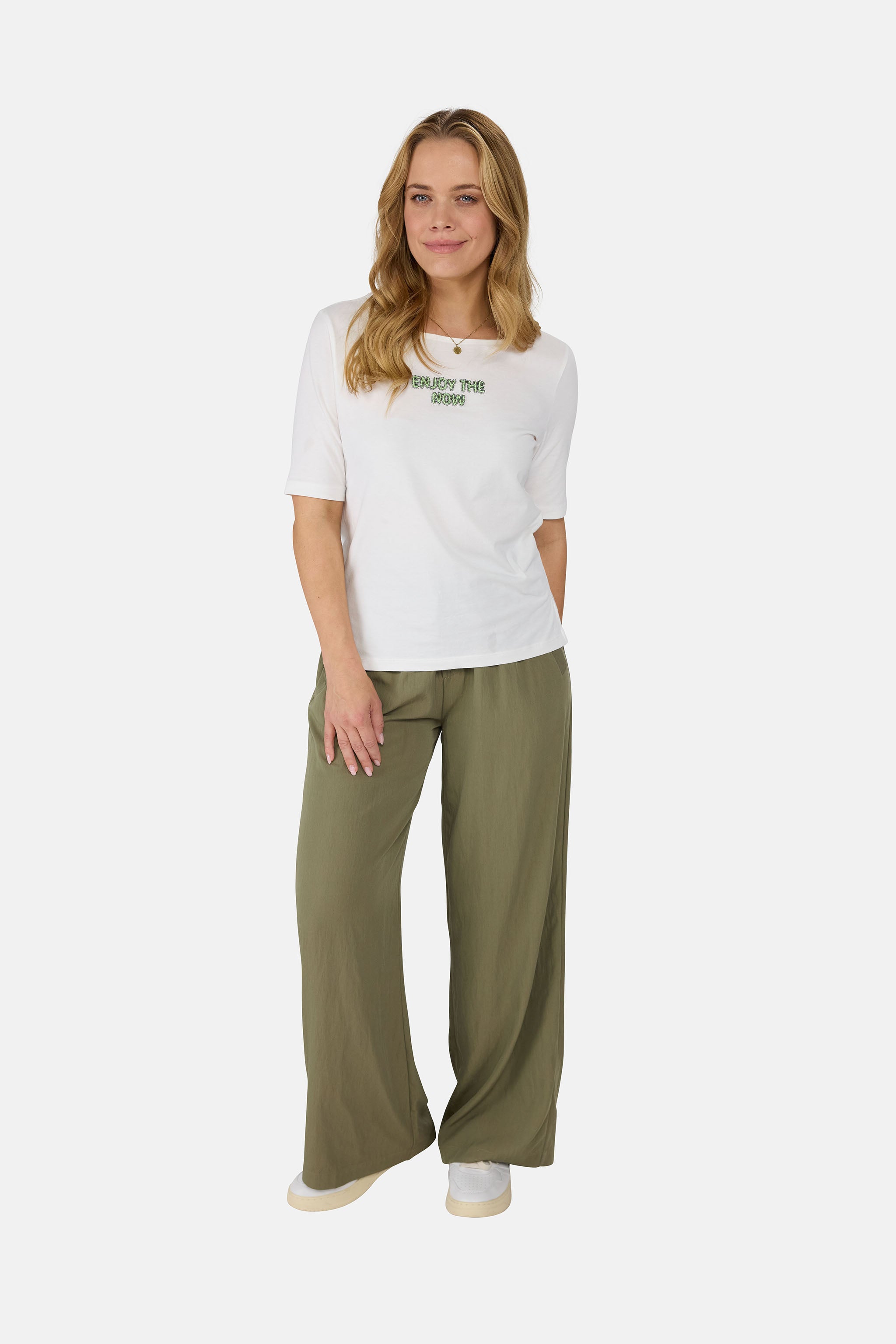 Bundfaltenhose "LS-054" aus Viskosemix