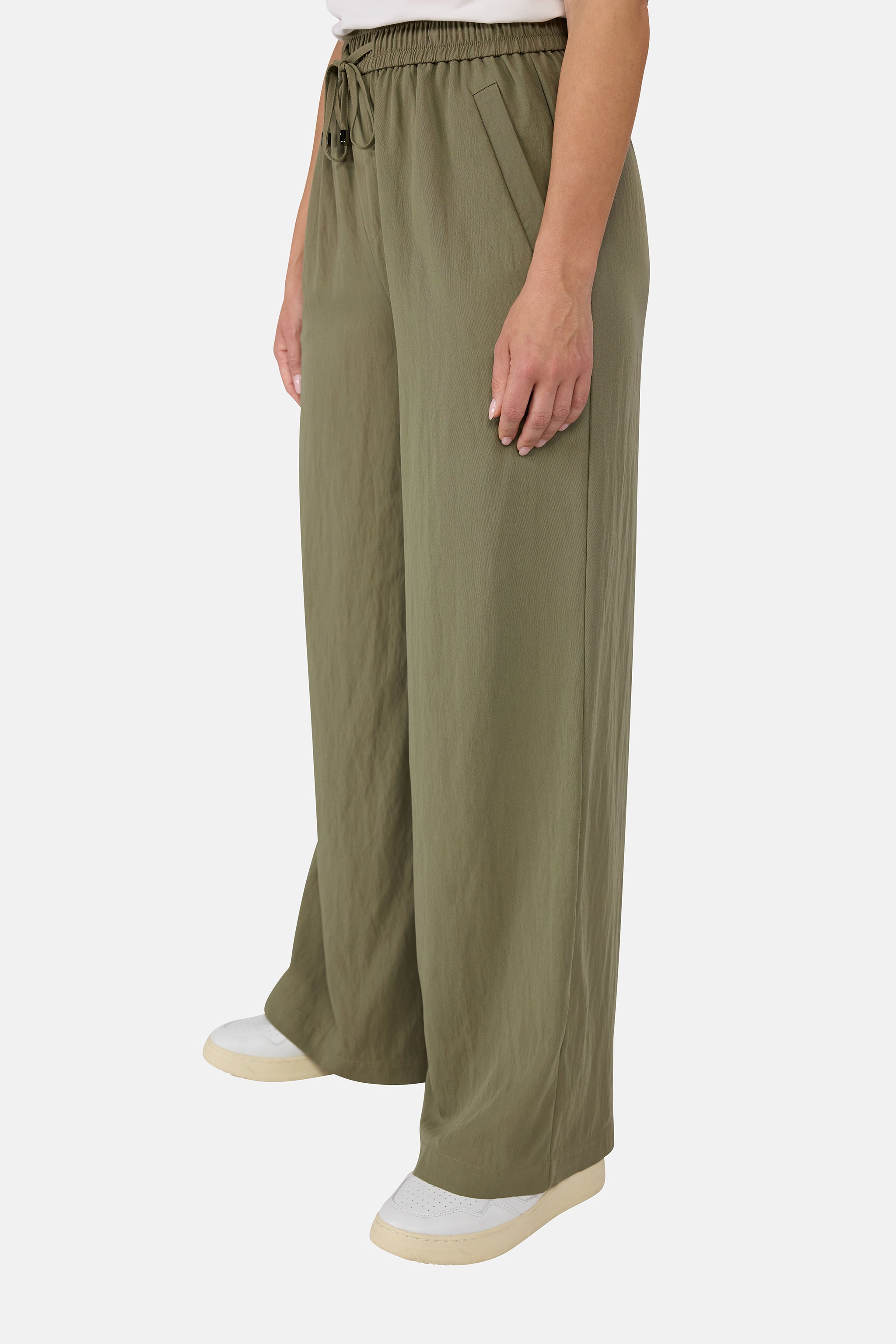 Bundfaltenhose "LS-054" aus Viskosemix