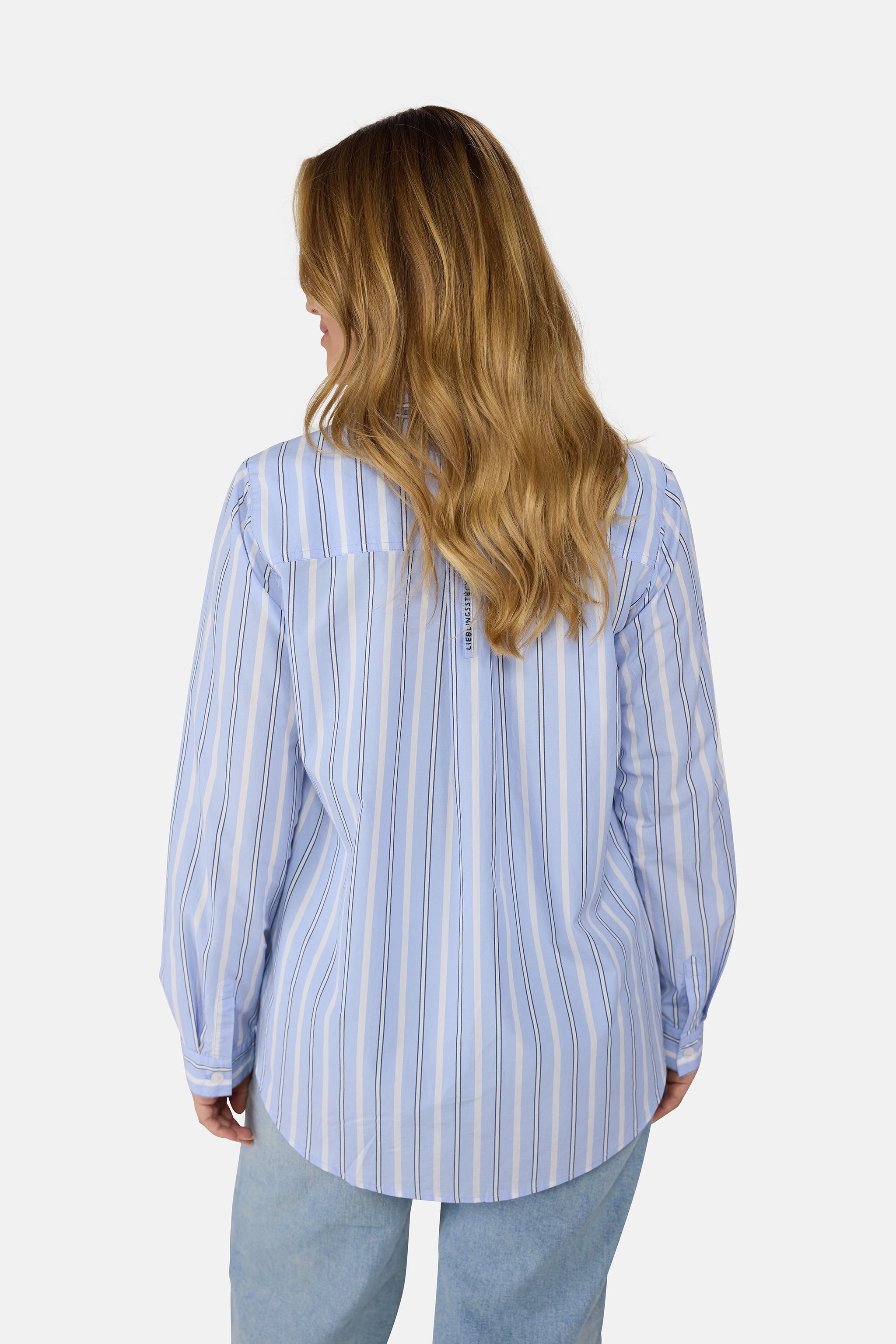 Bluse "OceanL" aus Baumwolle