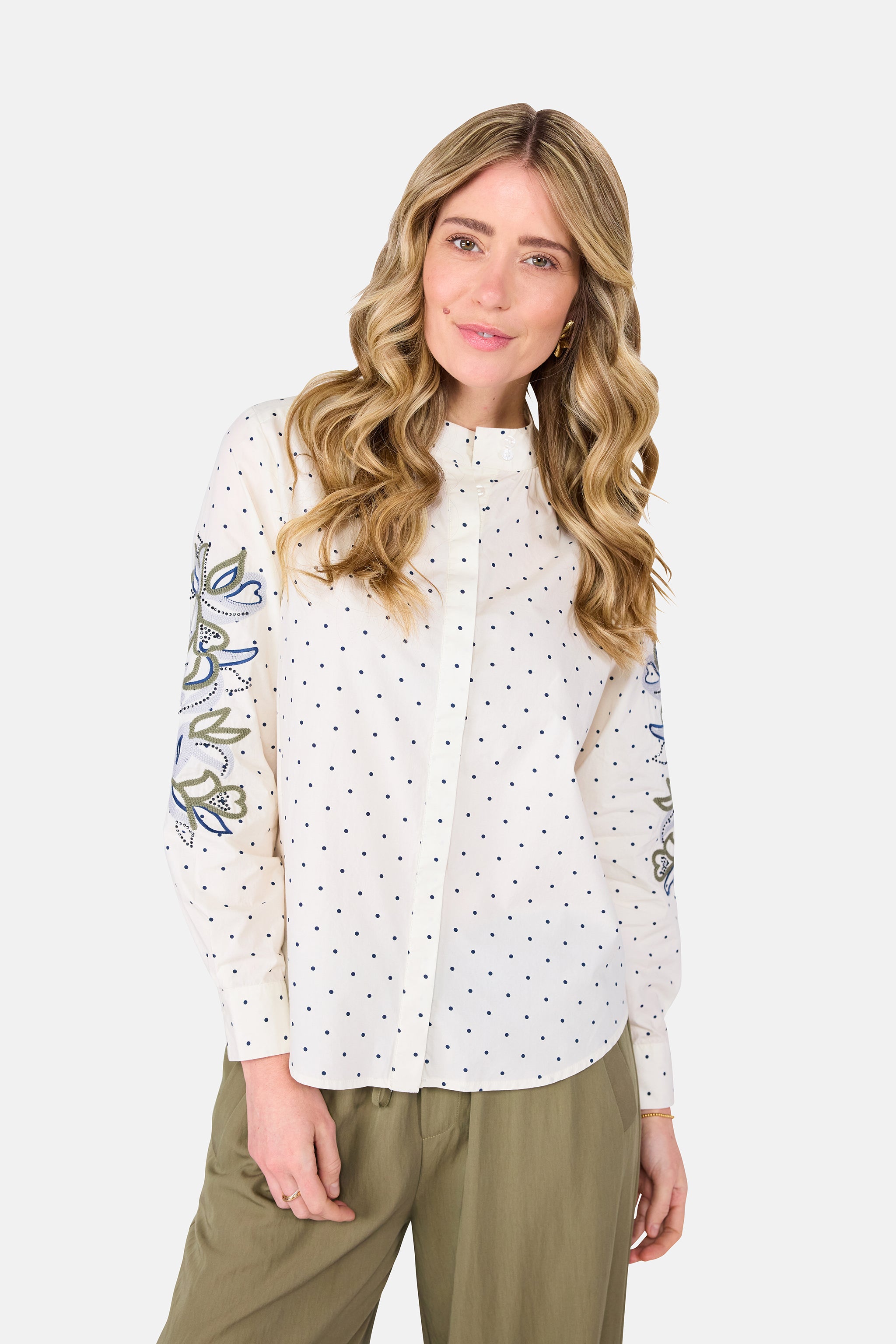 Bluse "RymL" aus Baumwolle