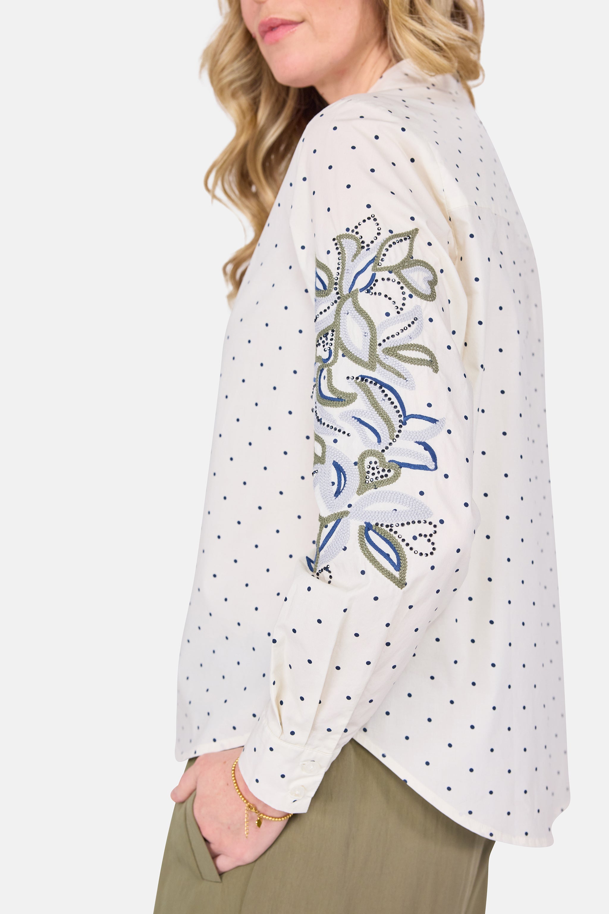 Bluse "RymL" aus Baumwolle