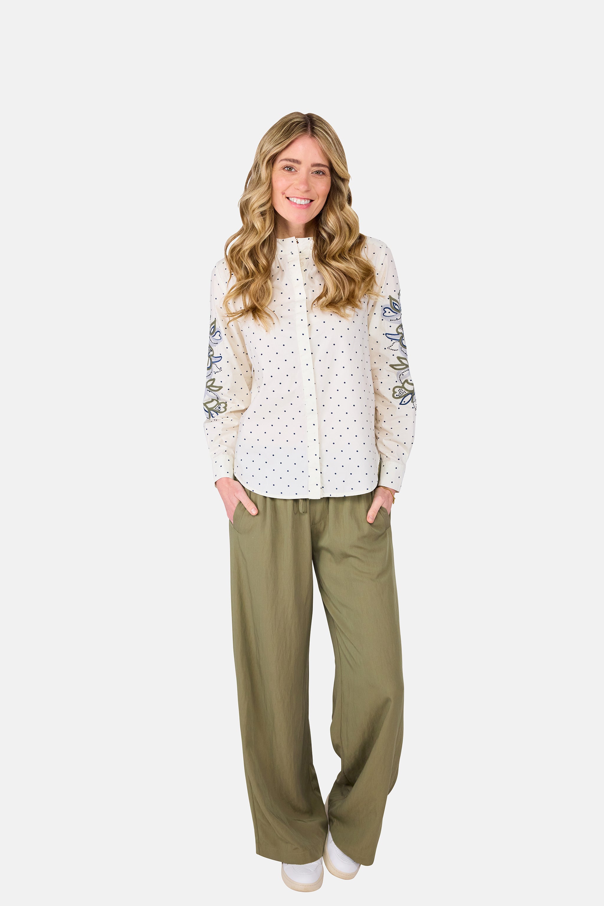 Bluse "RymL" aus Baumwolle