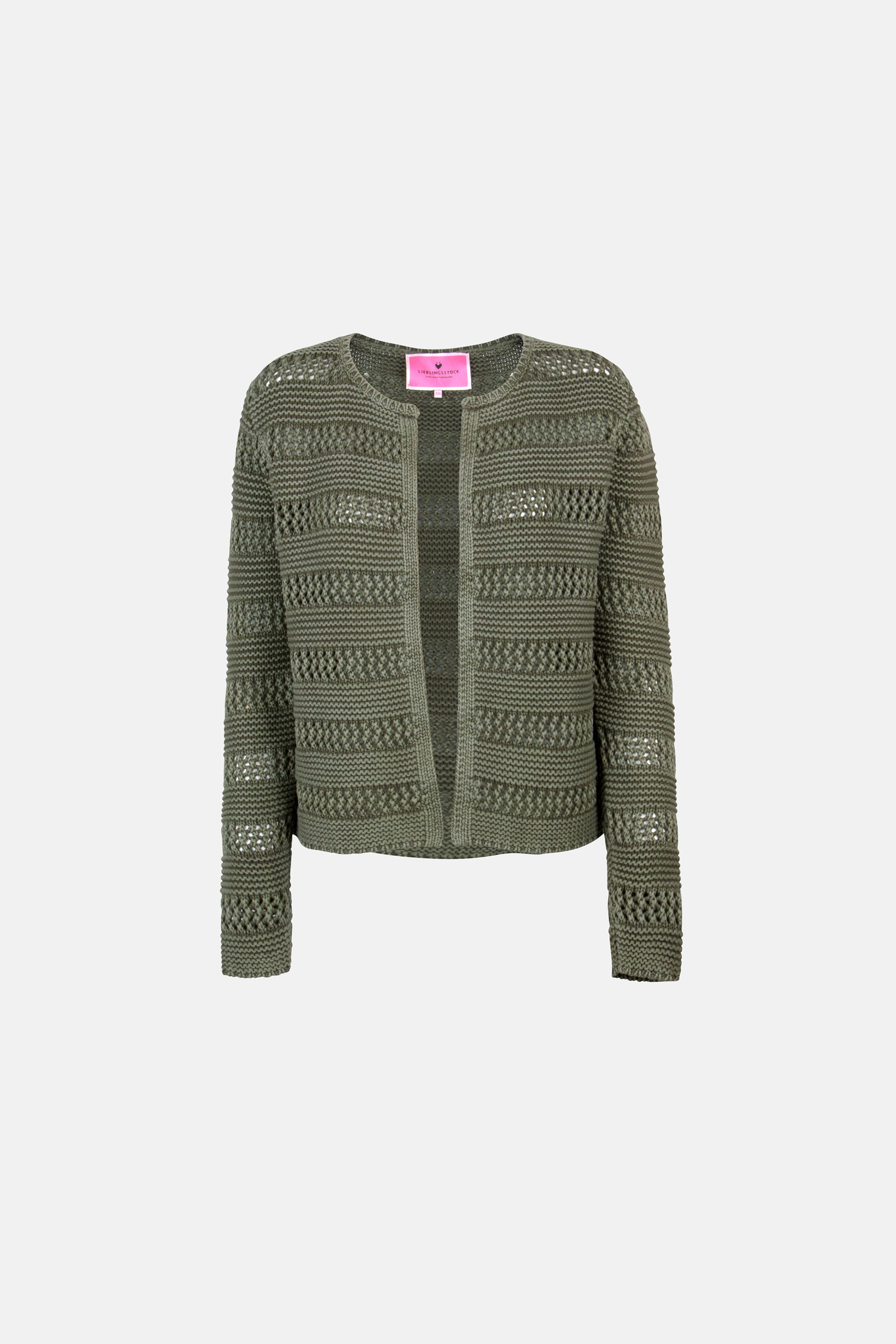 Strickjacke "TienL" aus Baumwolle