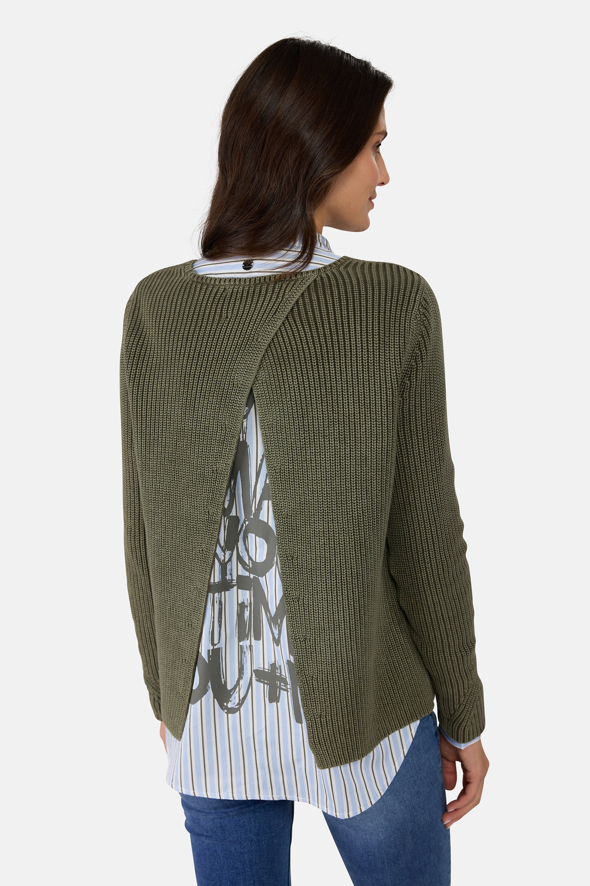 Pullover "AmaliaL" aus Baumwolle