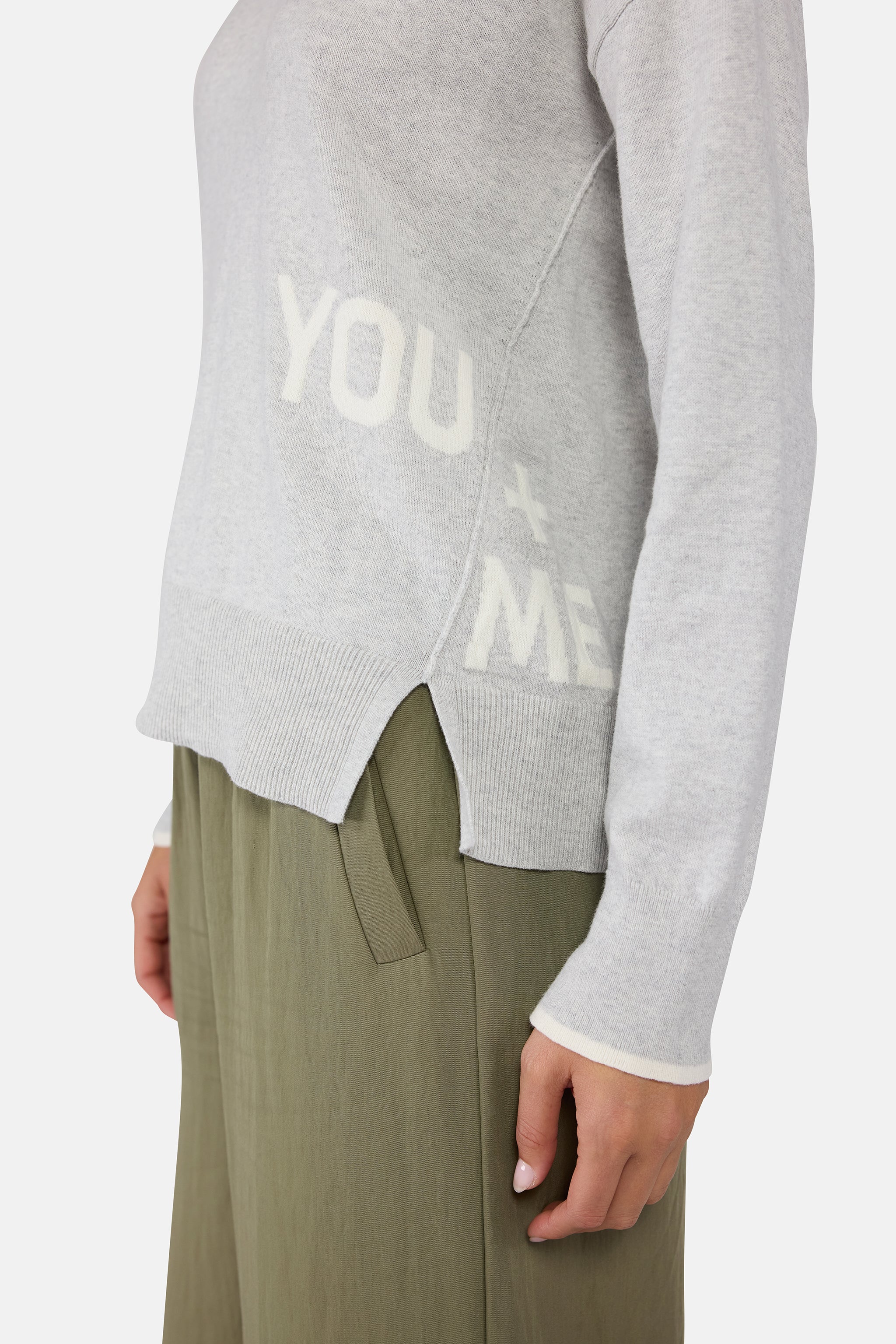 V-Pullover "KaylaL" mit Kaschmir