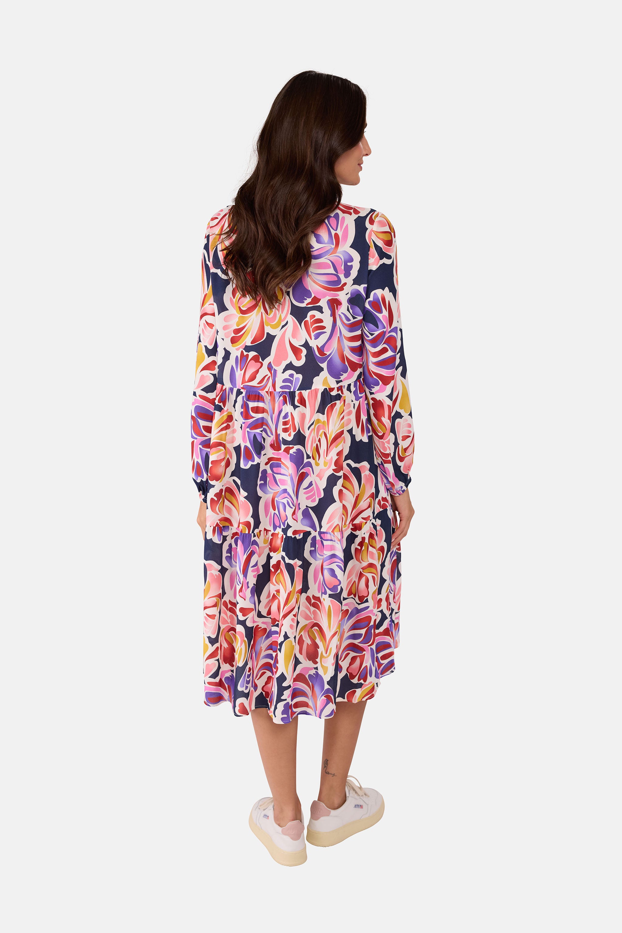 Stufenkleid "EaraL" aus Viskose