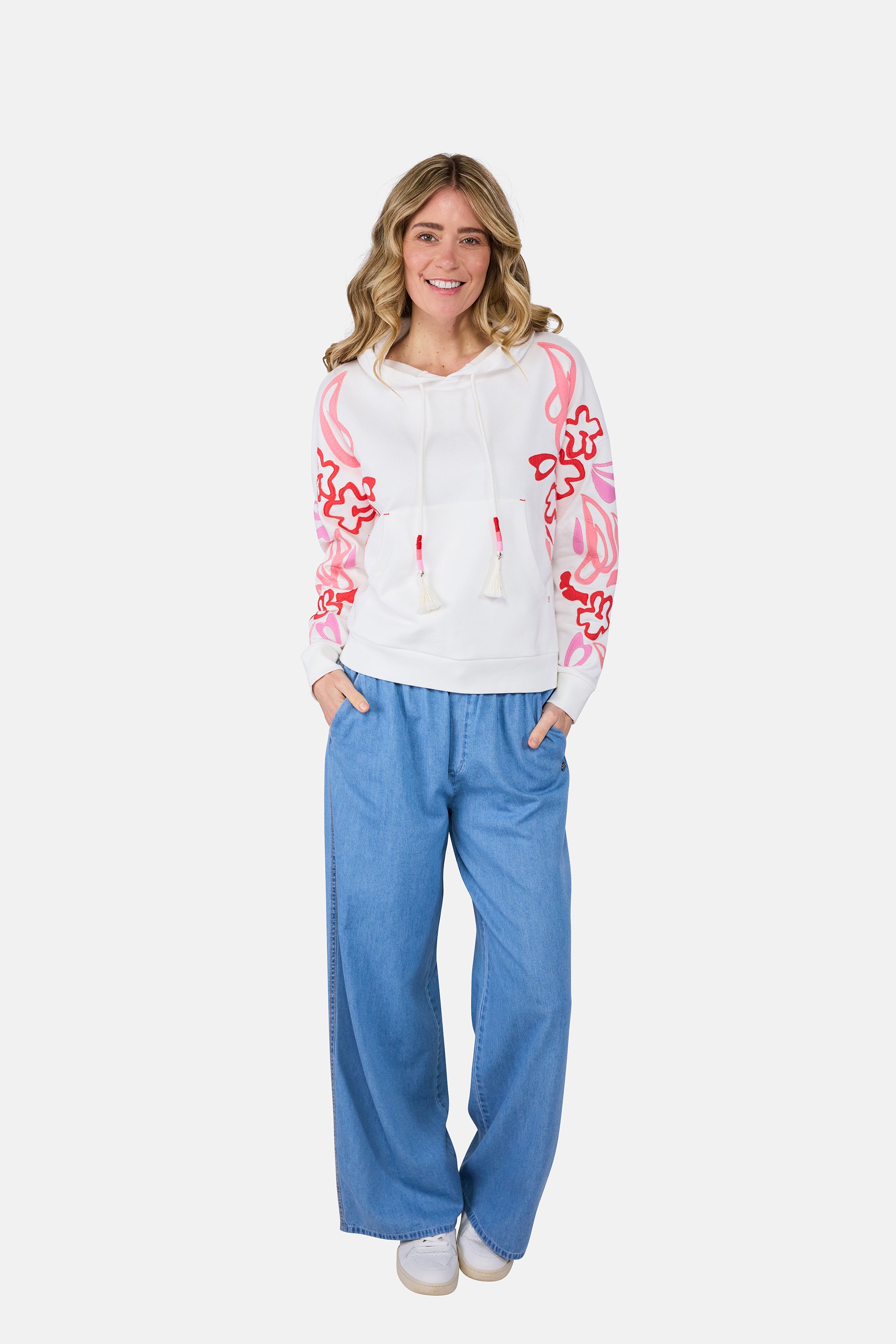 Sweater "CharlyL" aus Baumwolle