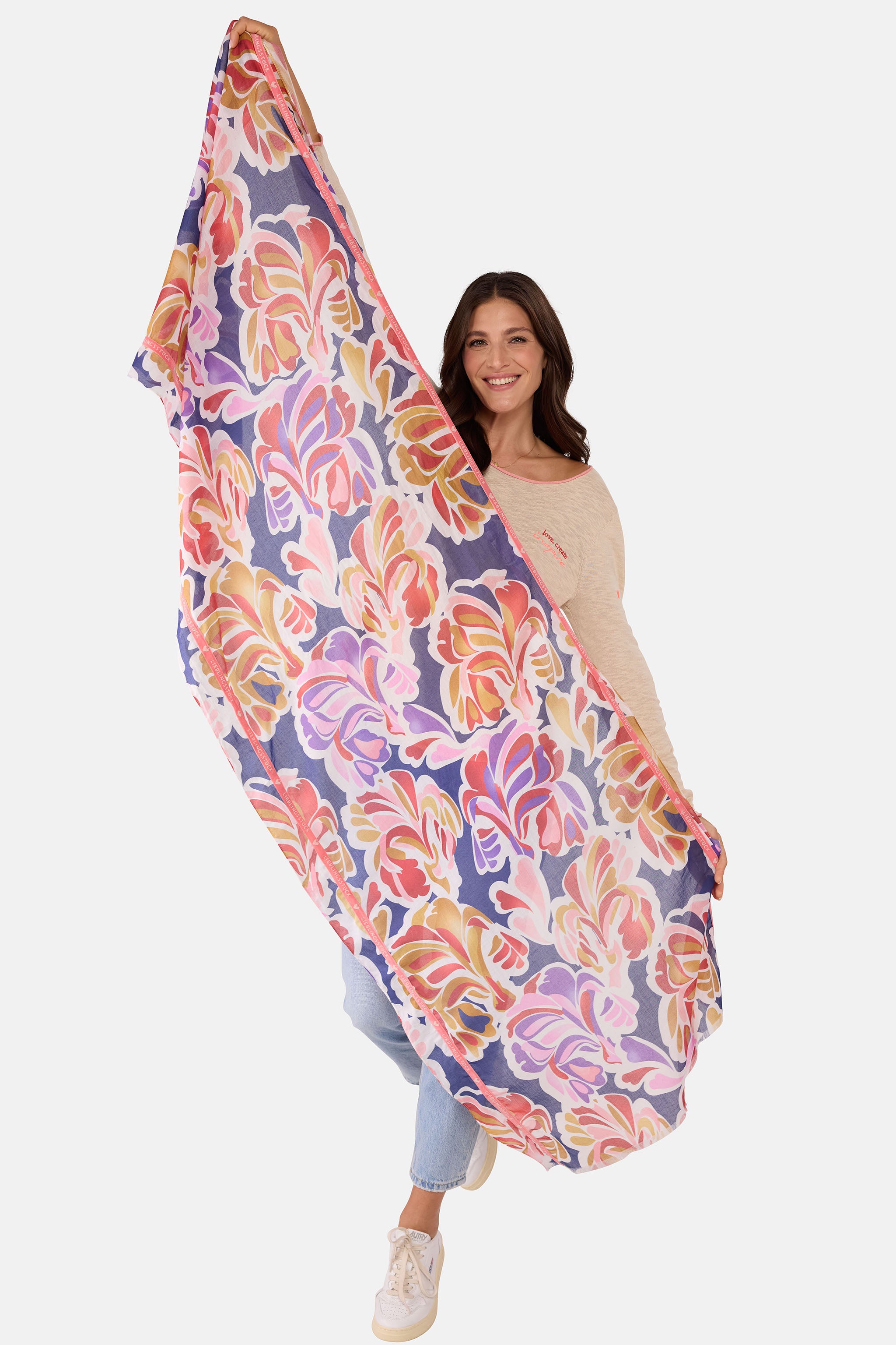 Schal "MadiL" aus Baumwolle