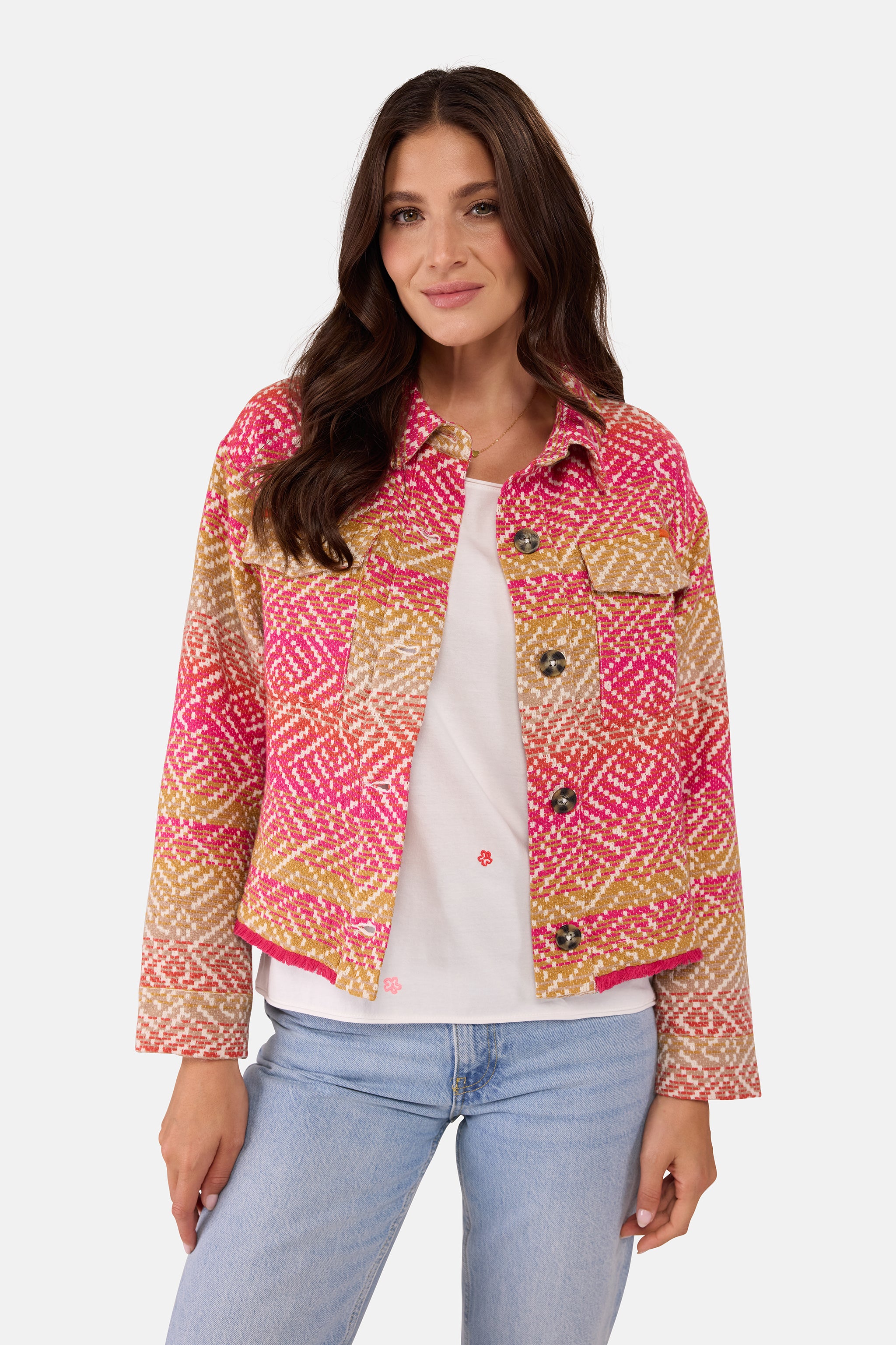 Jacke "IdnaL" aus Baumwolle