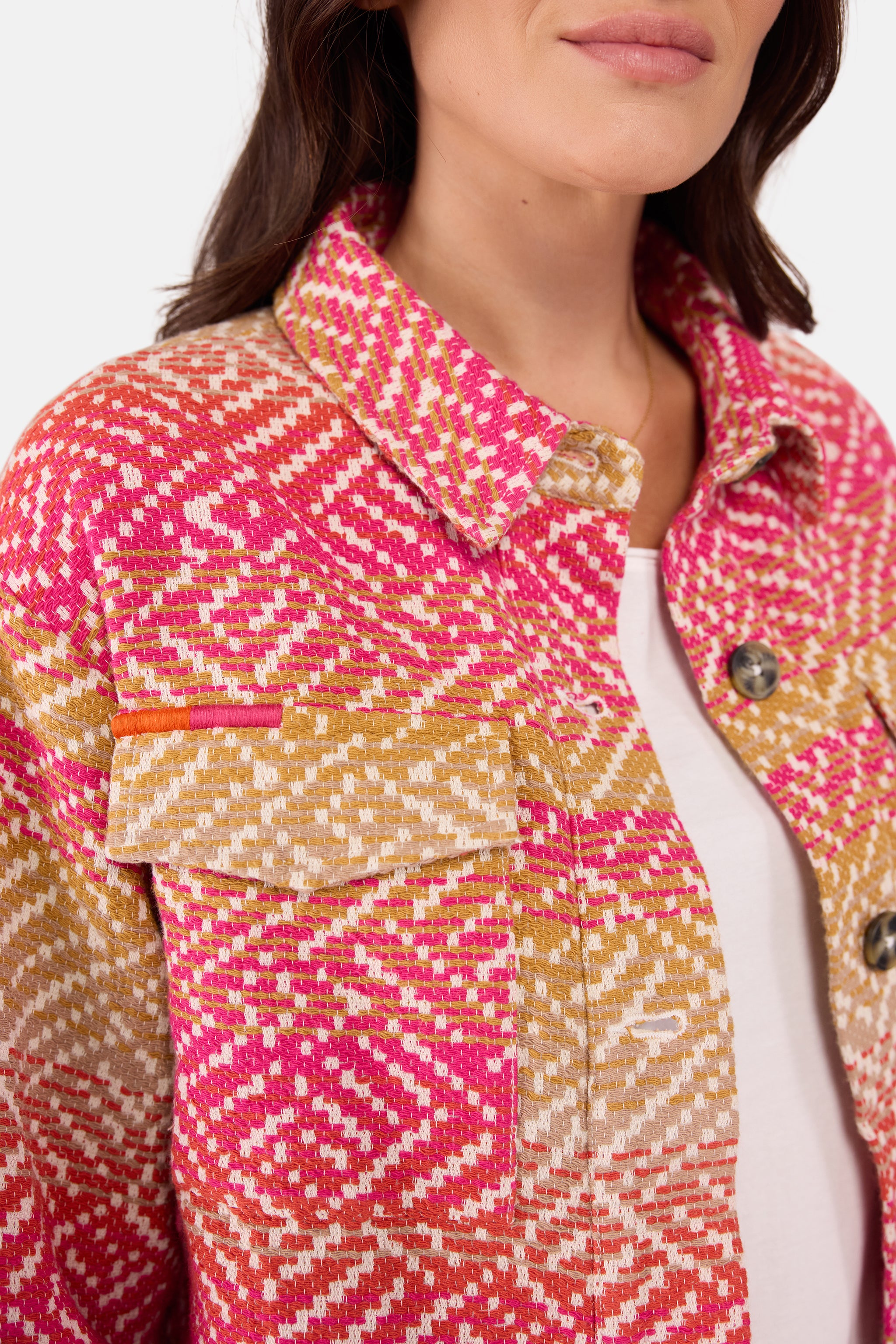 Jacke "IdnaL" aus Baumwolle