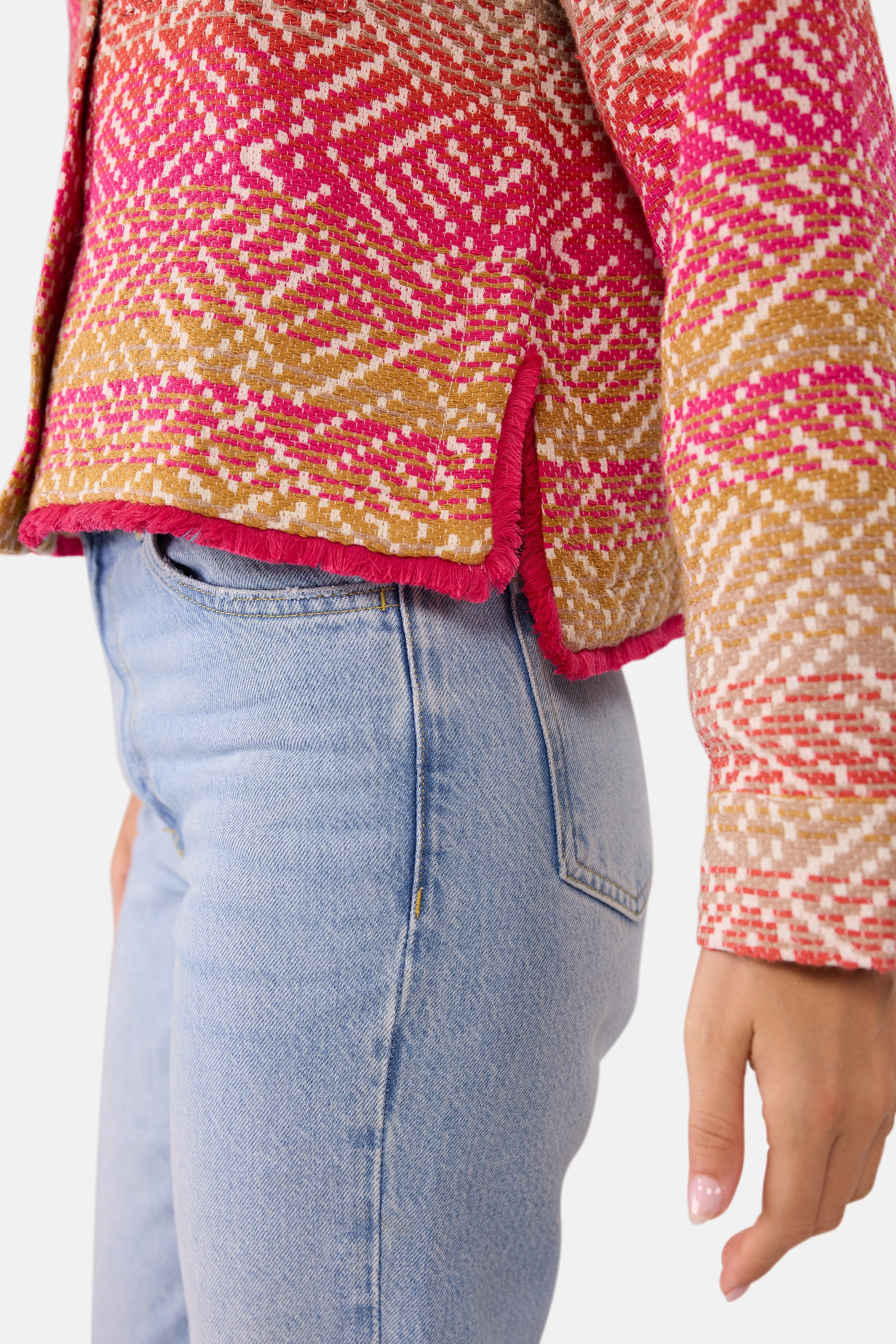 Jacke "IdnaL" aus Baumwolle