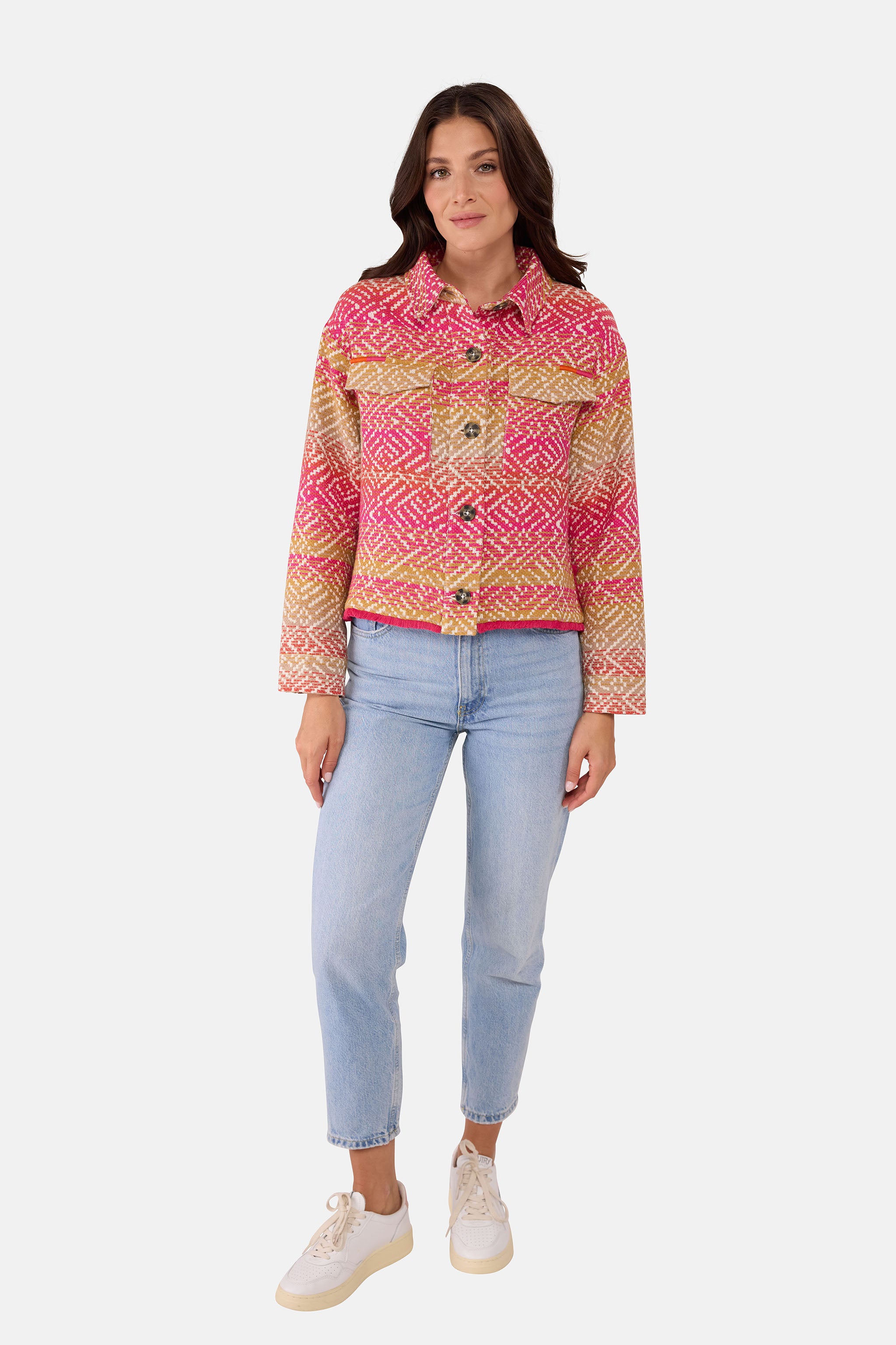 Jacke "IdnaL" aus Baumwolle