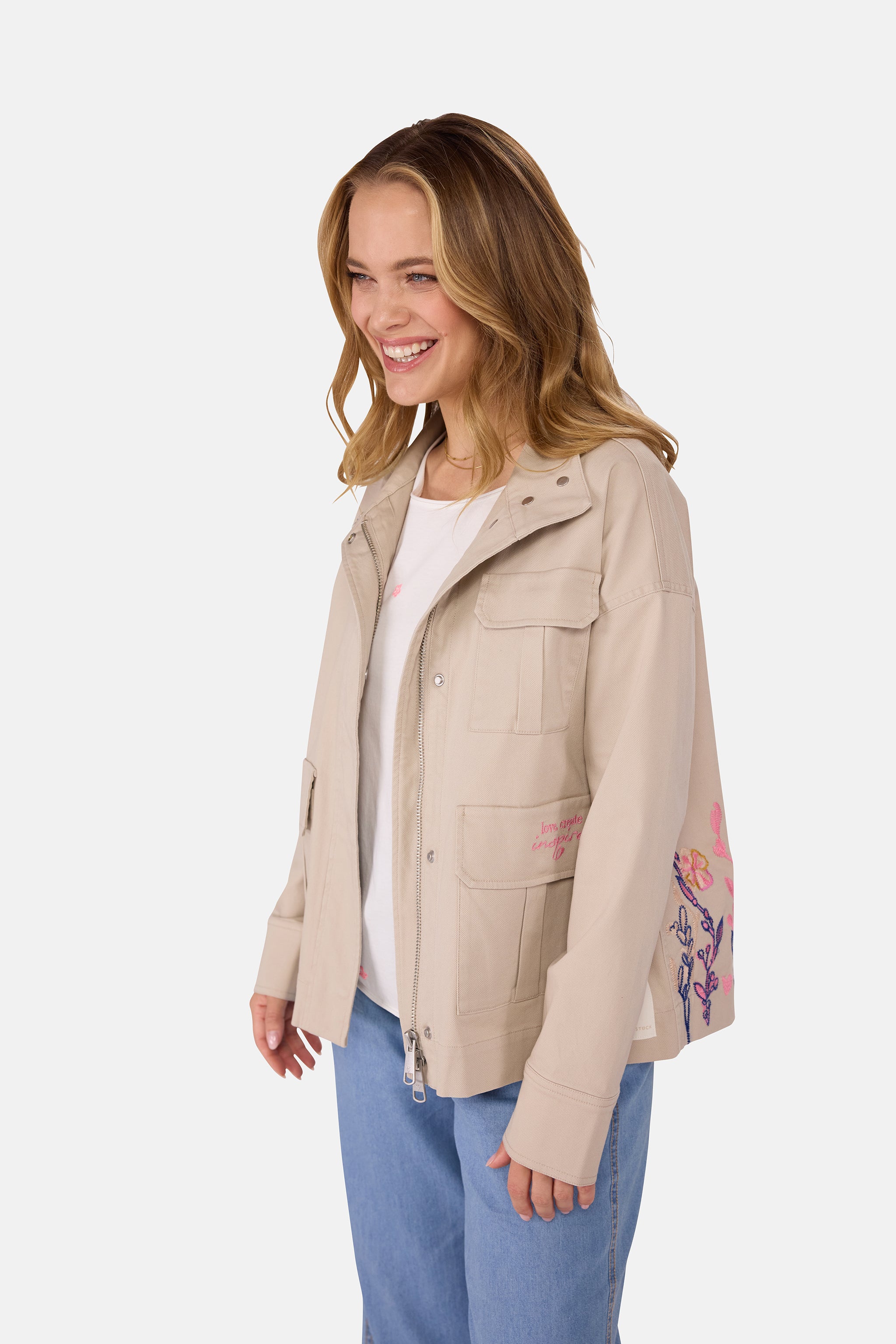 Fieldjacket "IsoldeL" aus Baumwolle