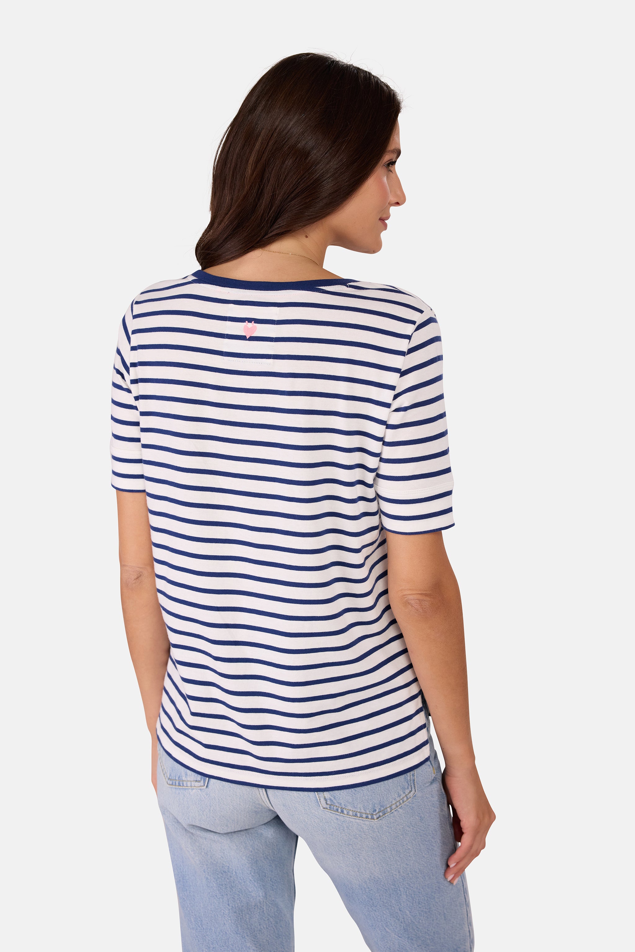 T-Shirt "DianeL" aus Baumwolle