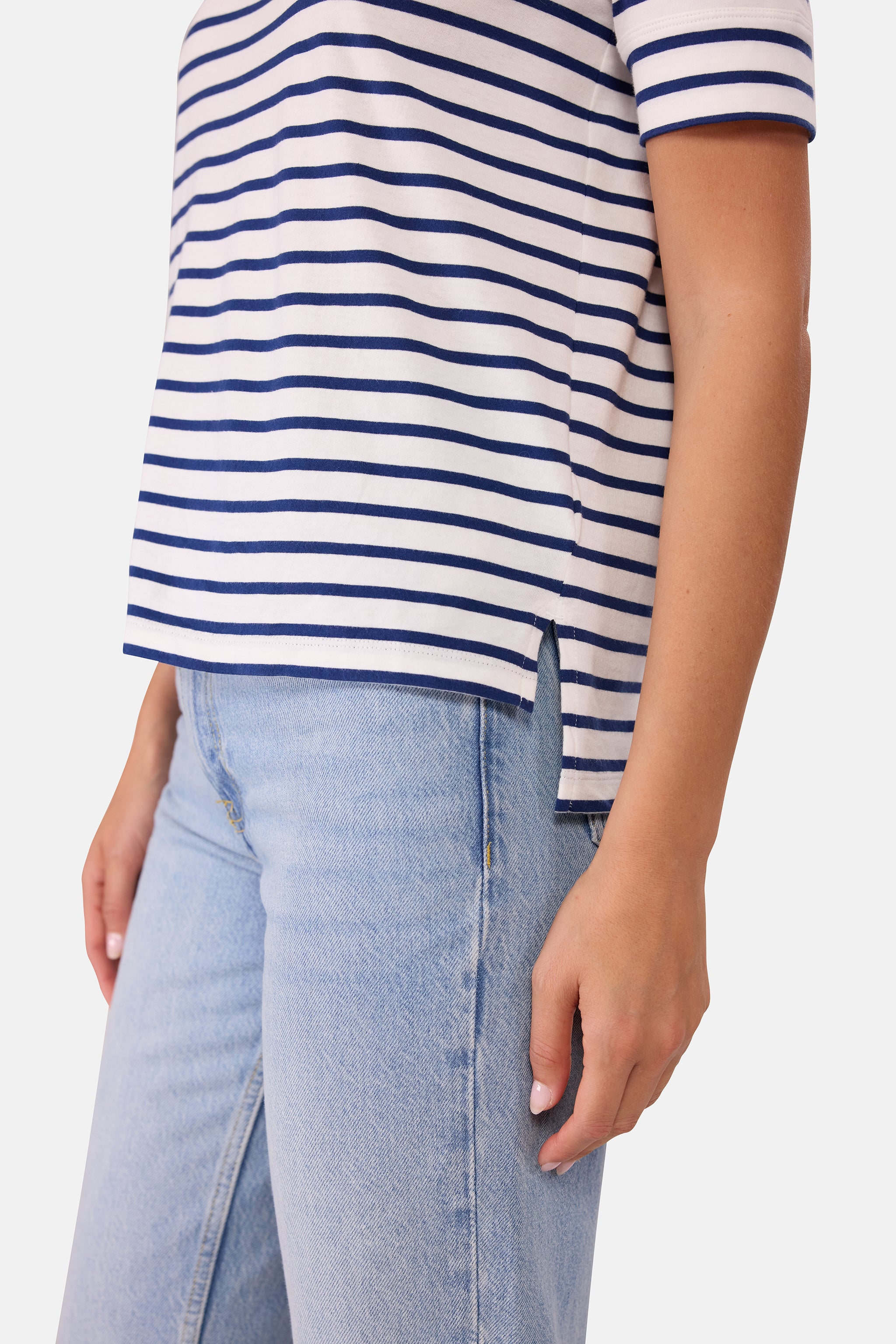 T-Shirt "DianeL" aus Baumwolle