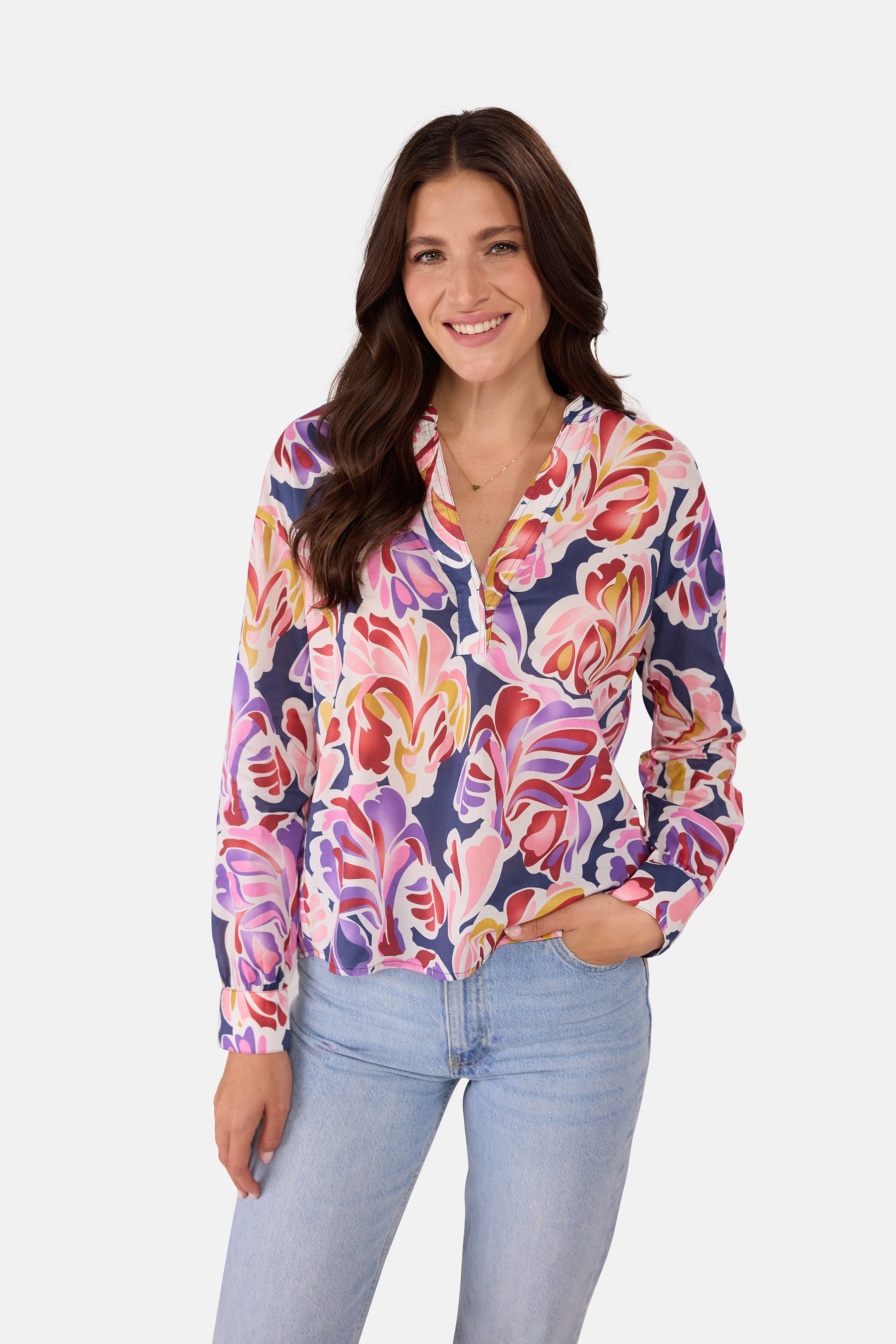 Bluse "EdanaL" aus Baumwolle