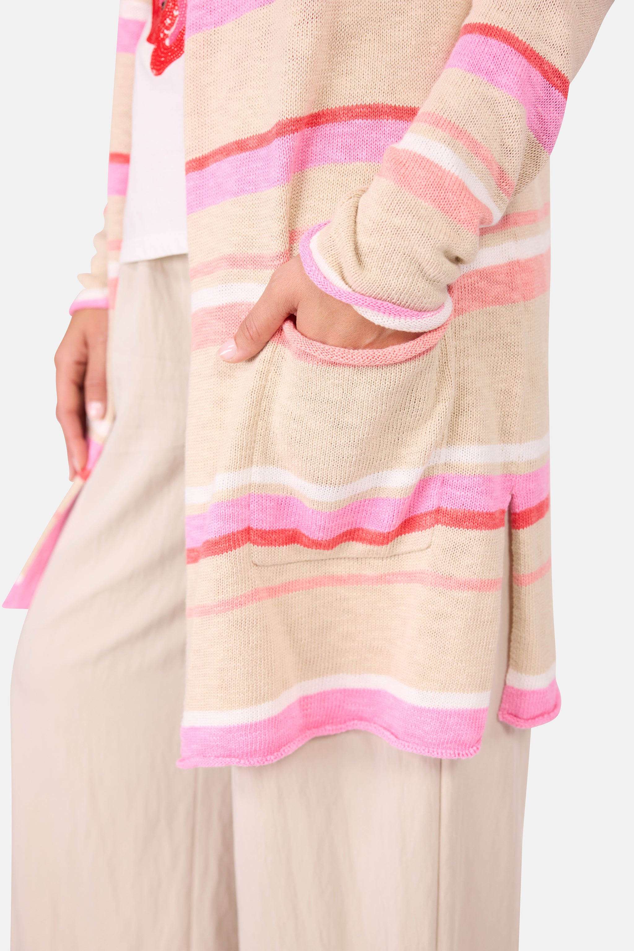 Strickjacke "SinaL" mit Viskose