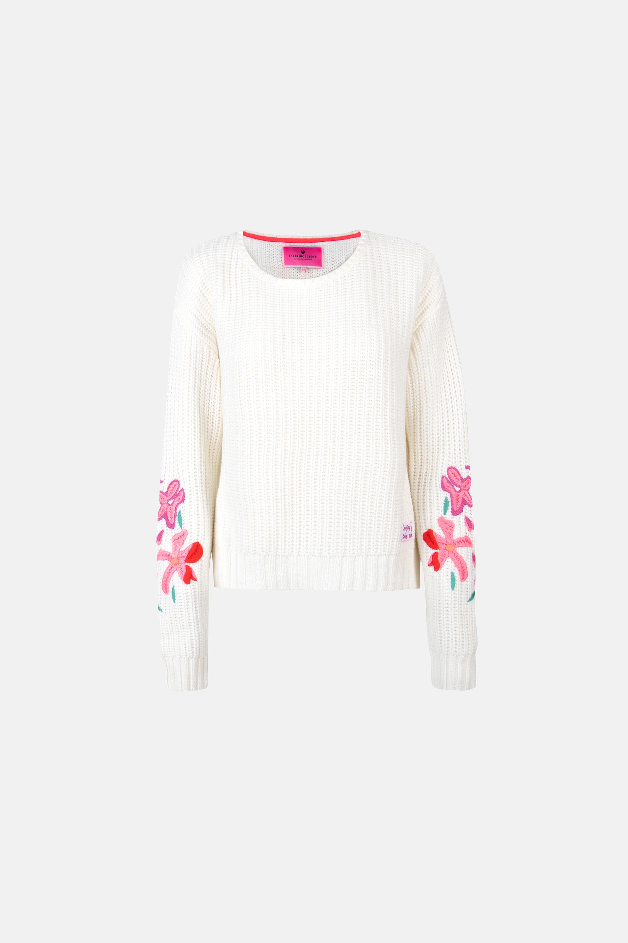 Pullover "AminaL" aus Baumwollmix