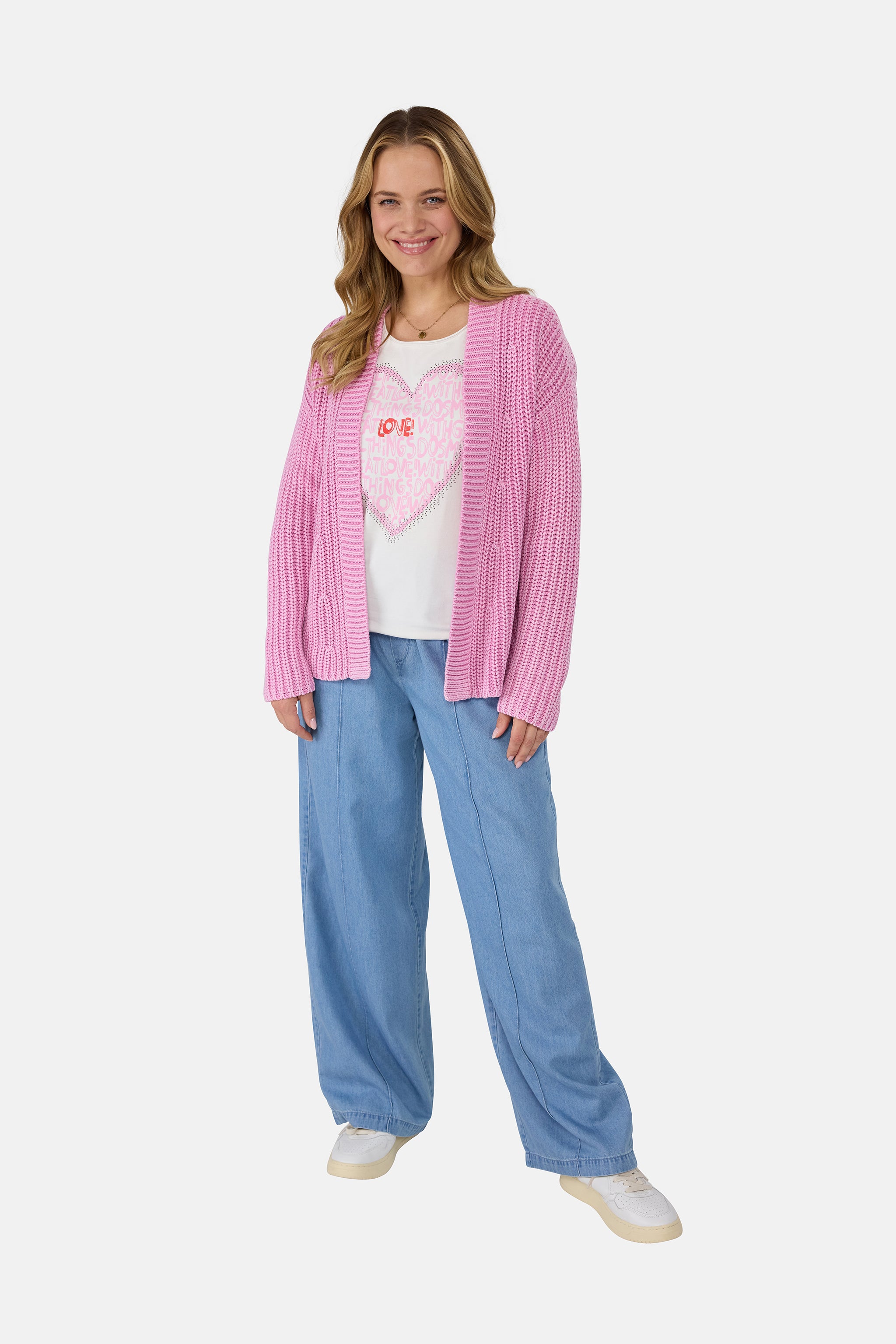 Bundfaltenhose "LS-051" aus Lyocellmix