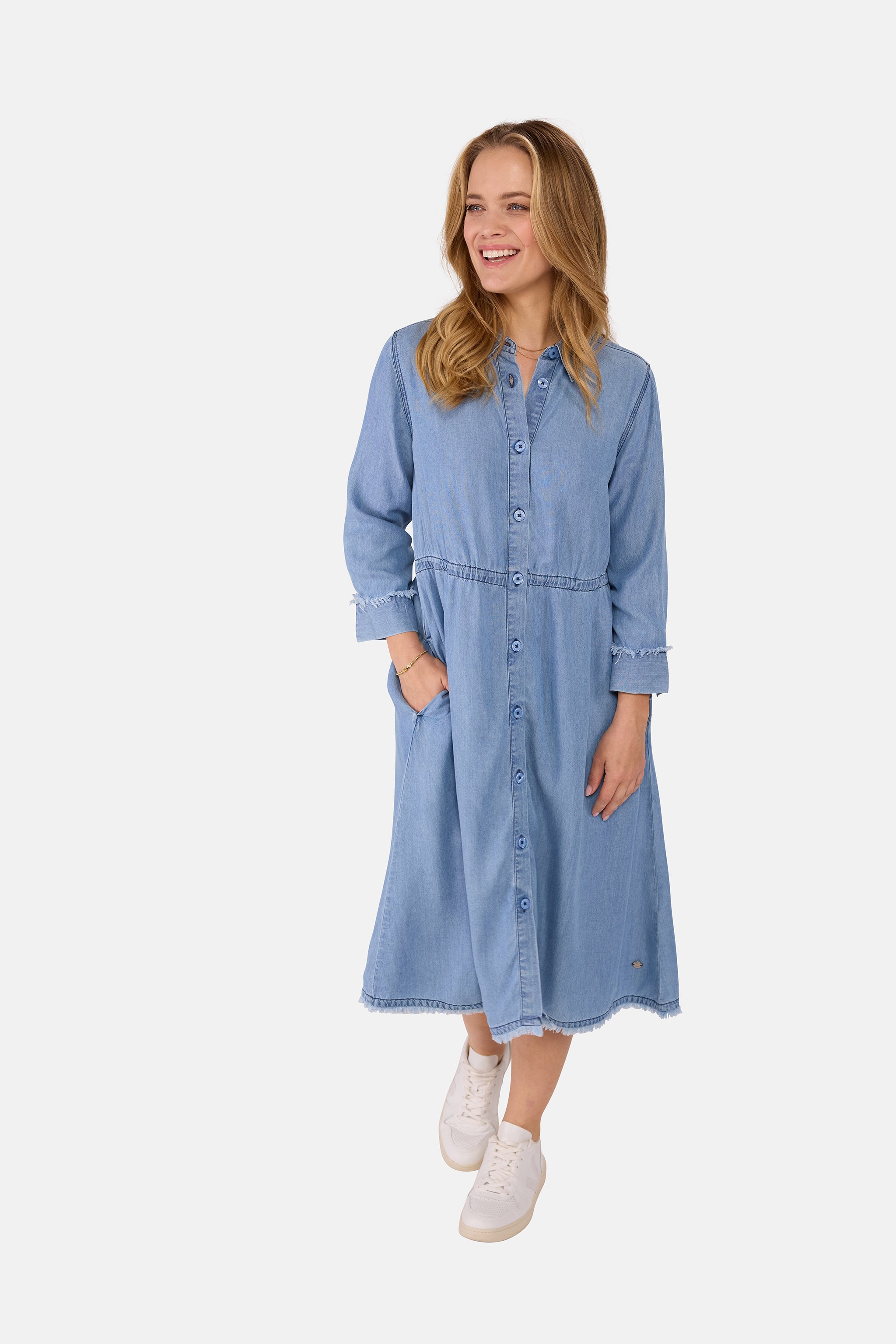 Hemdblusenkleid "RyldaL" aus Lyocell