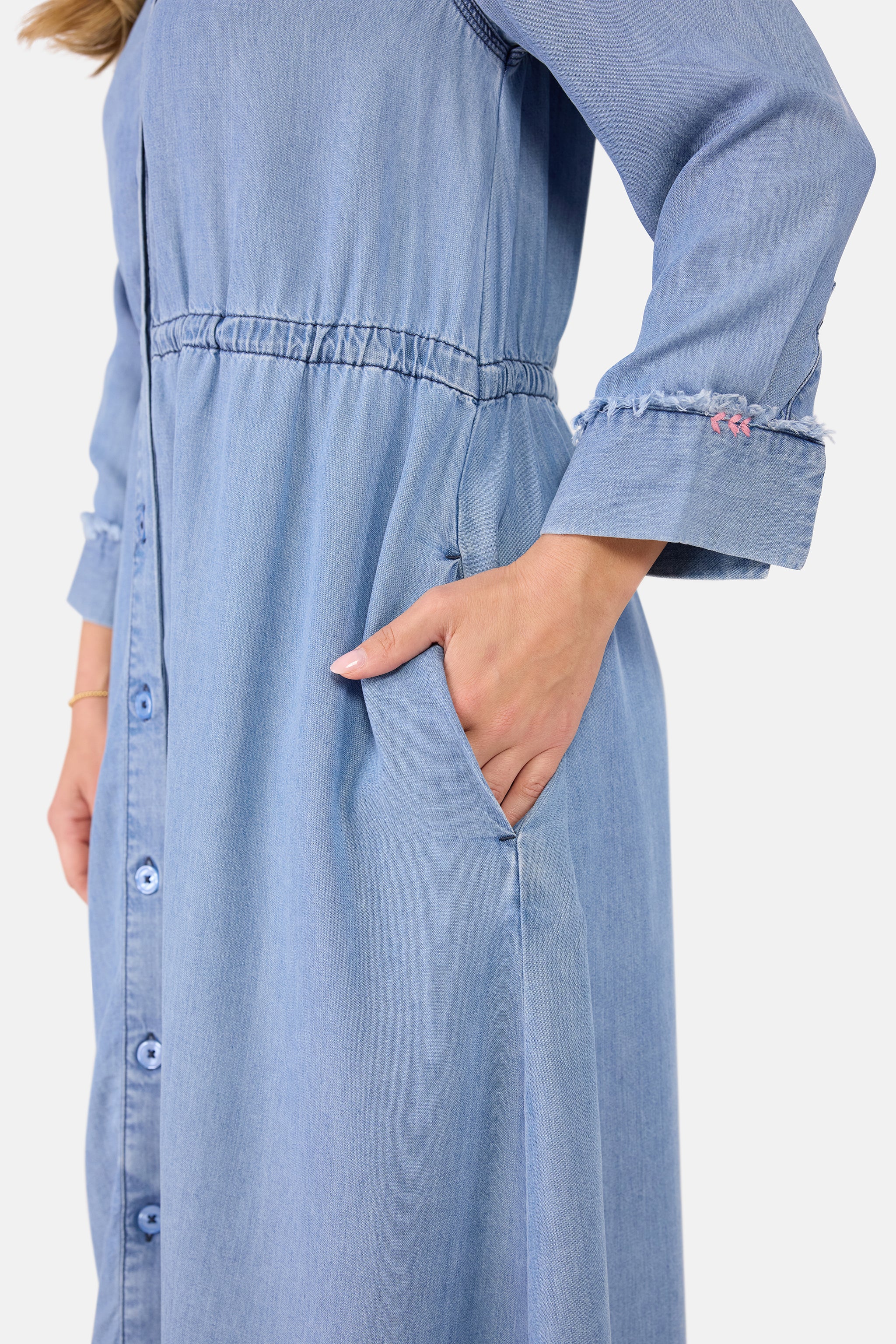 Hemdblusenkleid "RyldaL" aus Lyocell