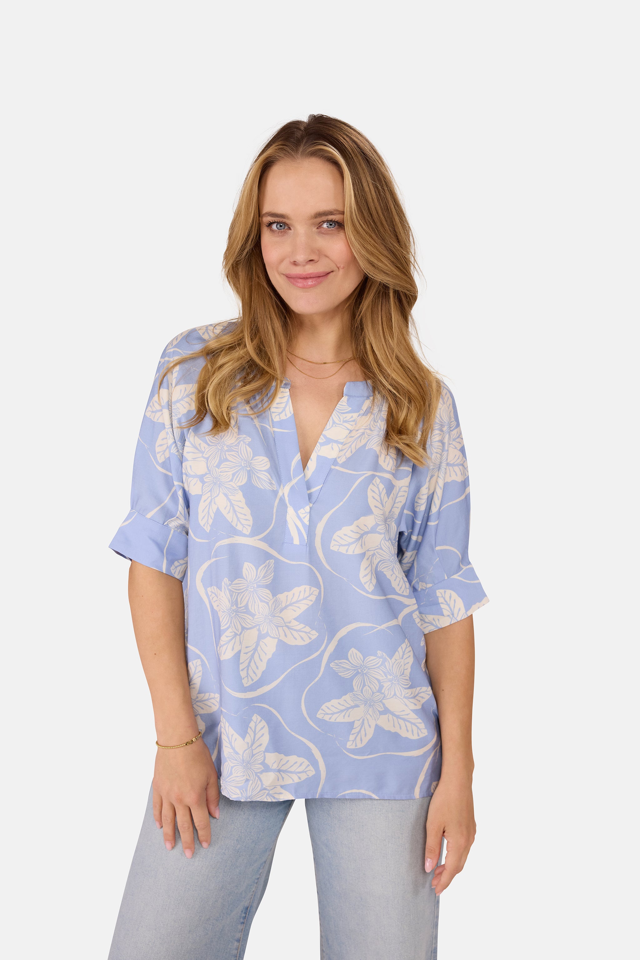 Bluse "RosulaL" aus Viskosemix