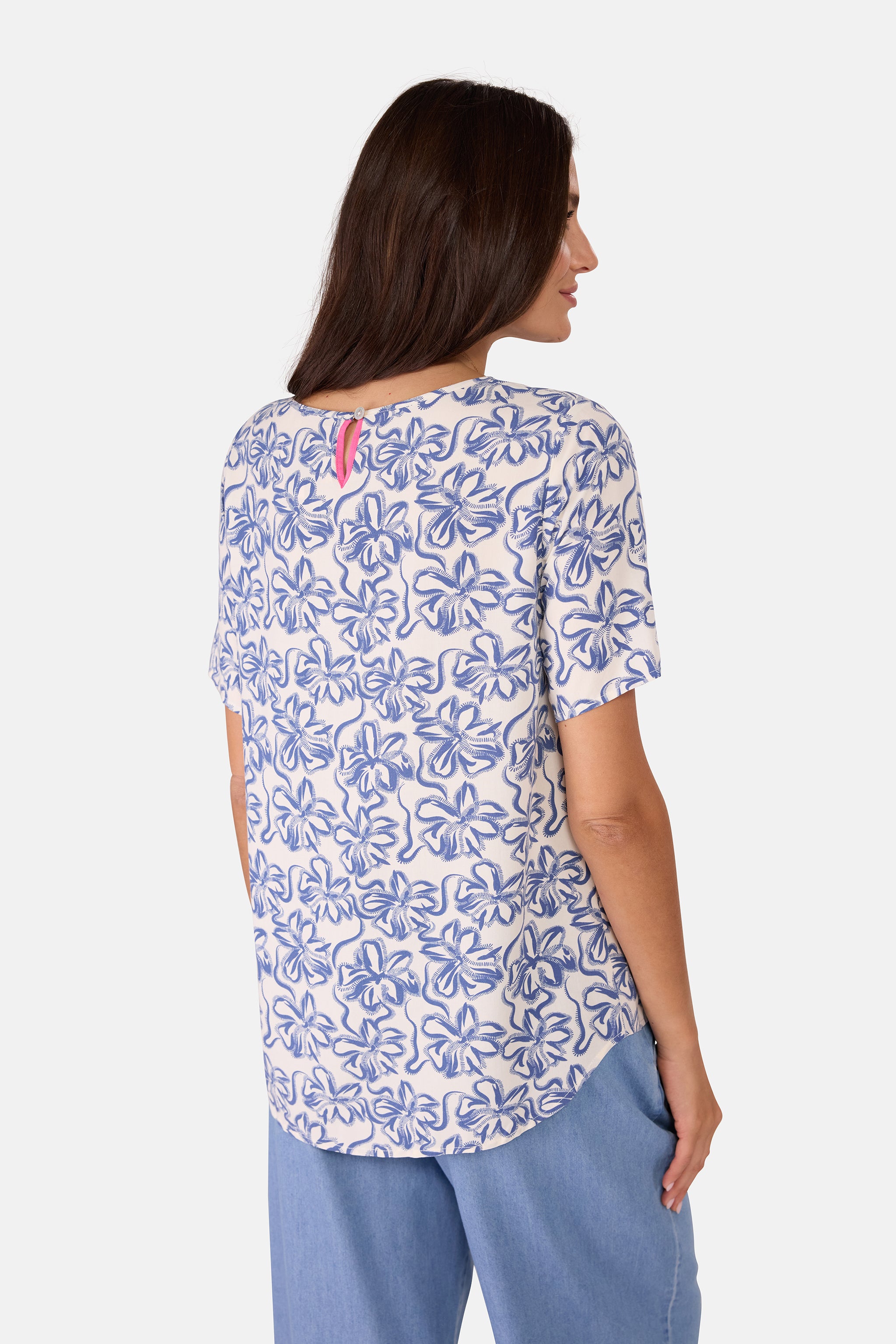 Bluse "ReneeL" aus Viskose