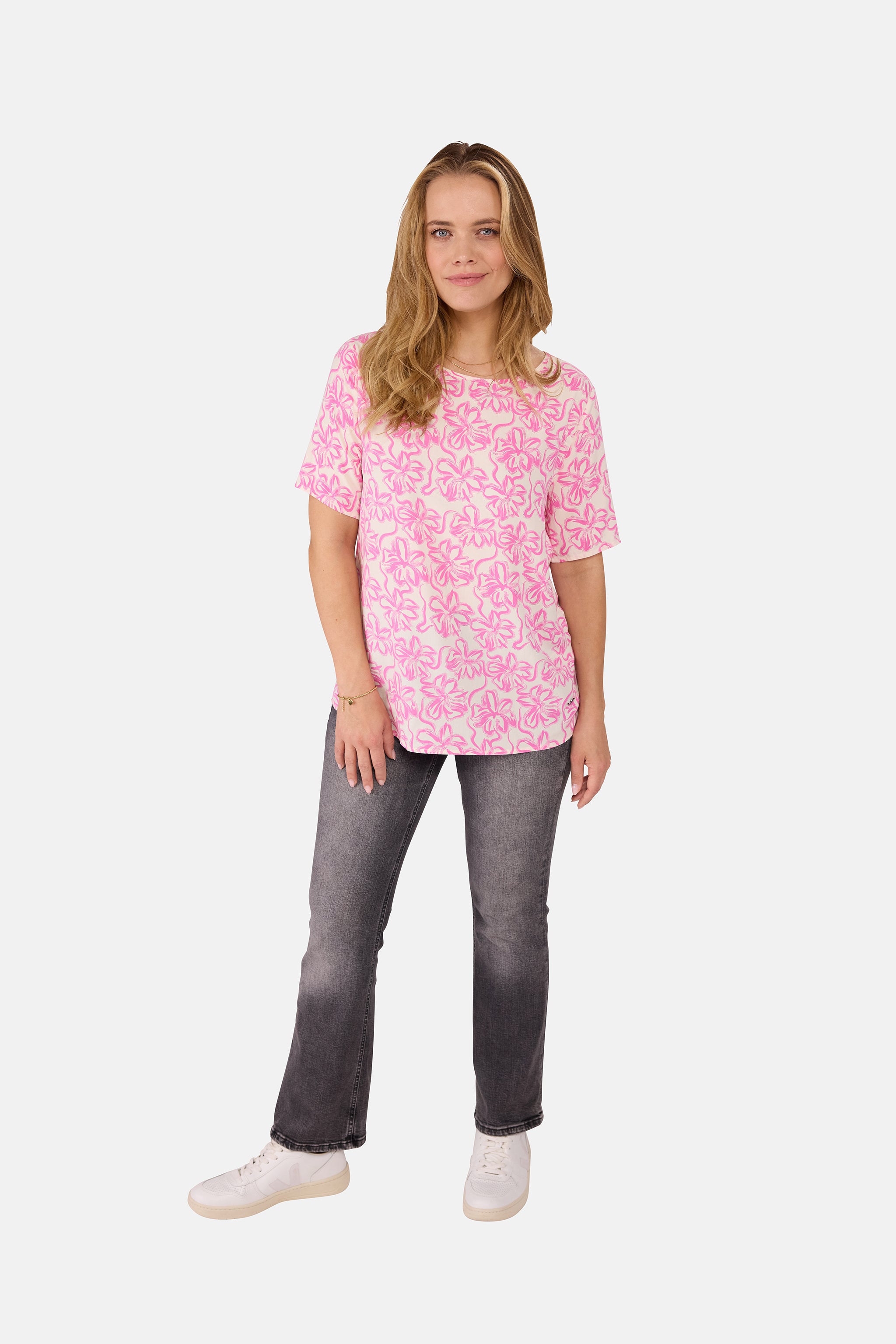 Bluse "ReneeL" aus Viskose