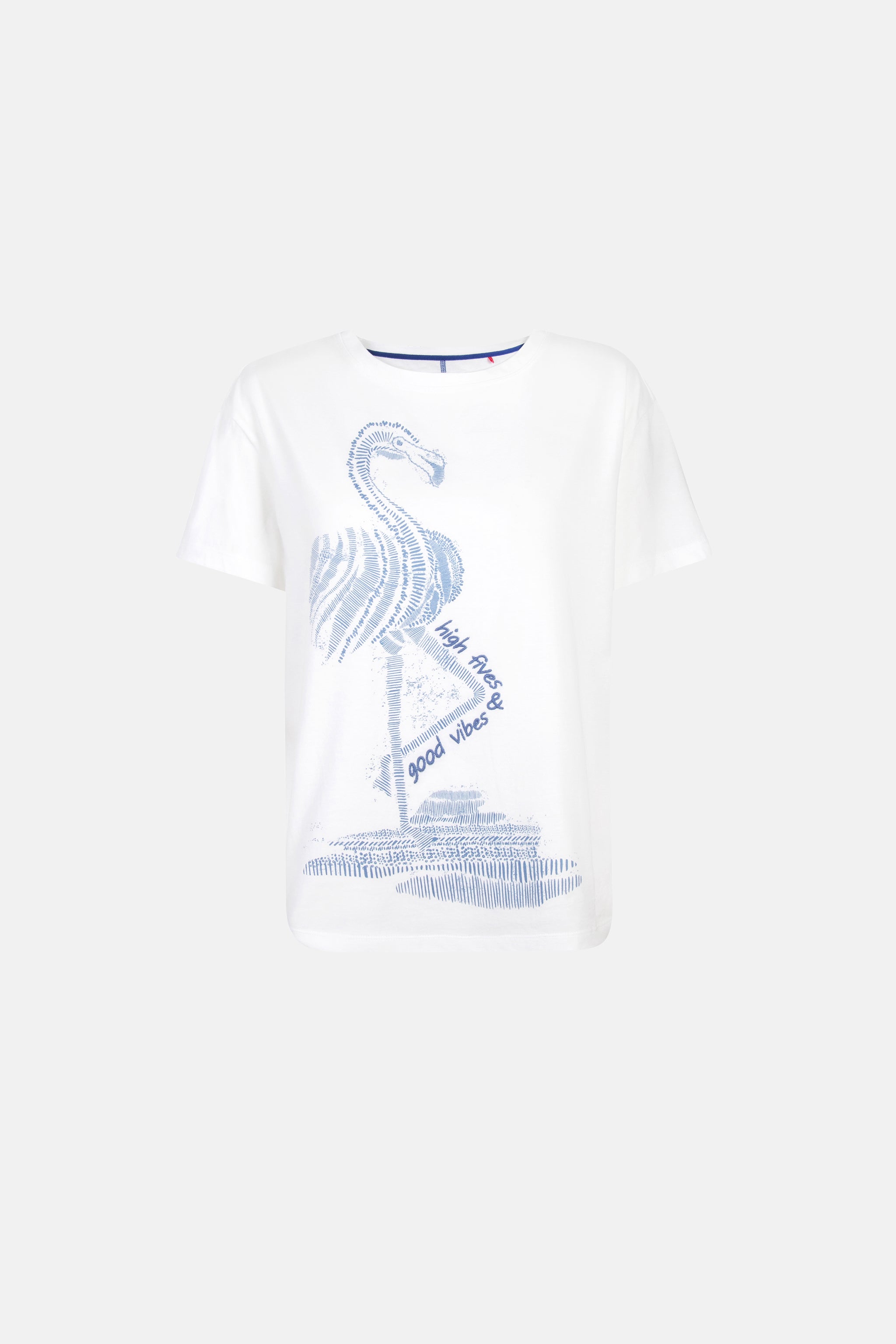 T-Shirt "DianeleL" aus Baumwolle