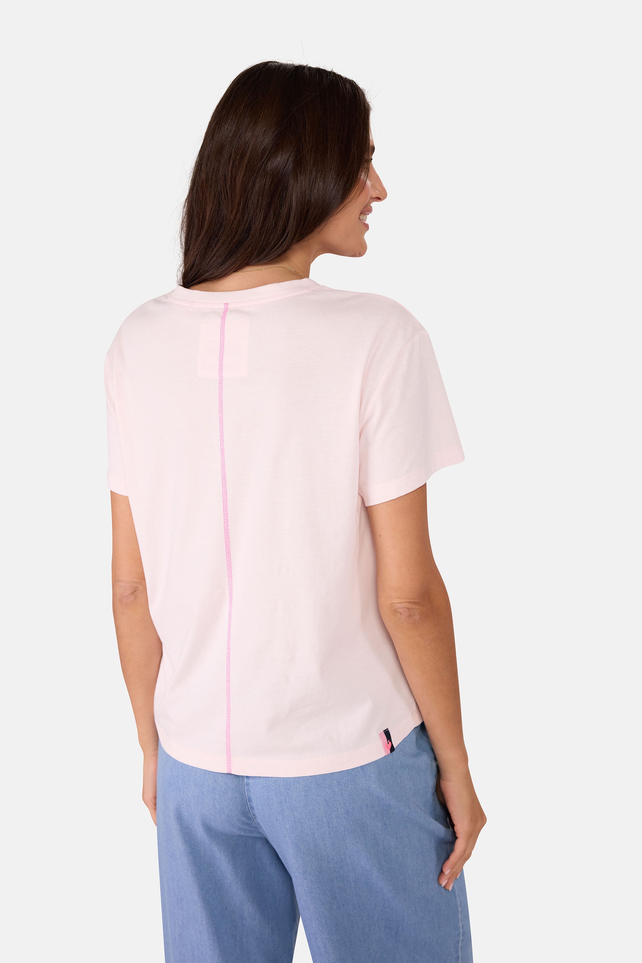 T-Shirt "DianeleL" aus Baumwolle