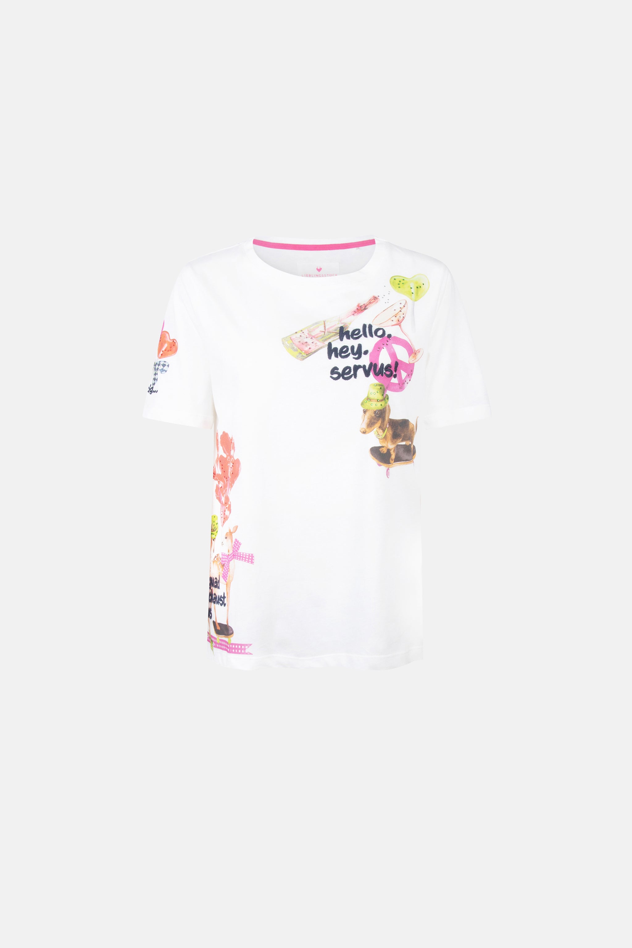 T-Shirt "CarinaL" aus Baumwolle