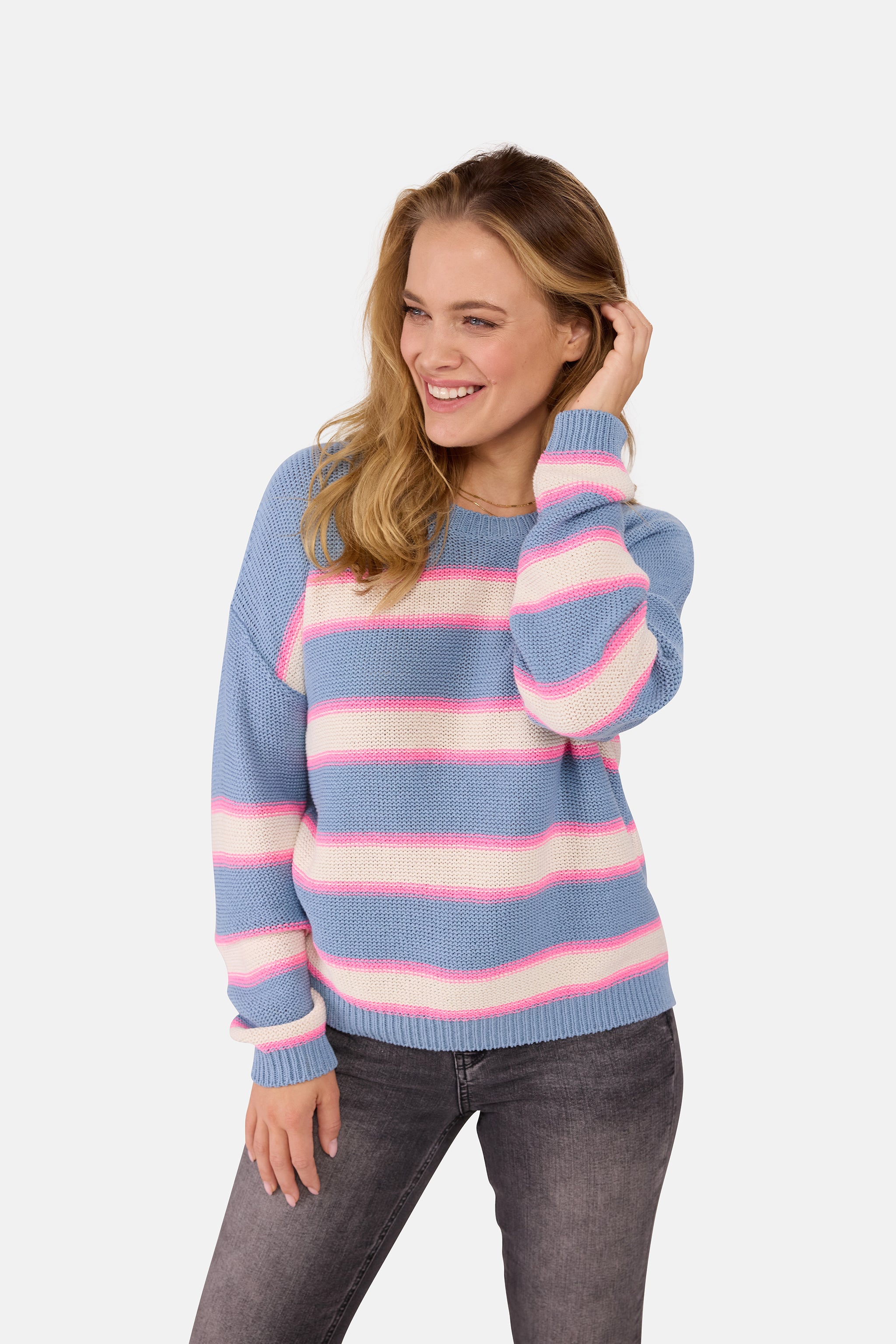 Pullover "AzlynnL" aus Baumwollmix