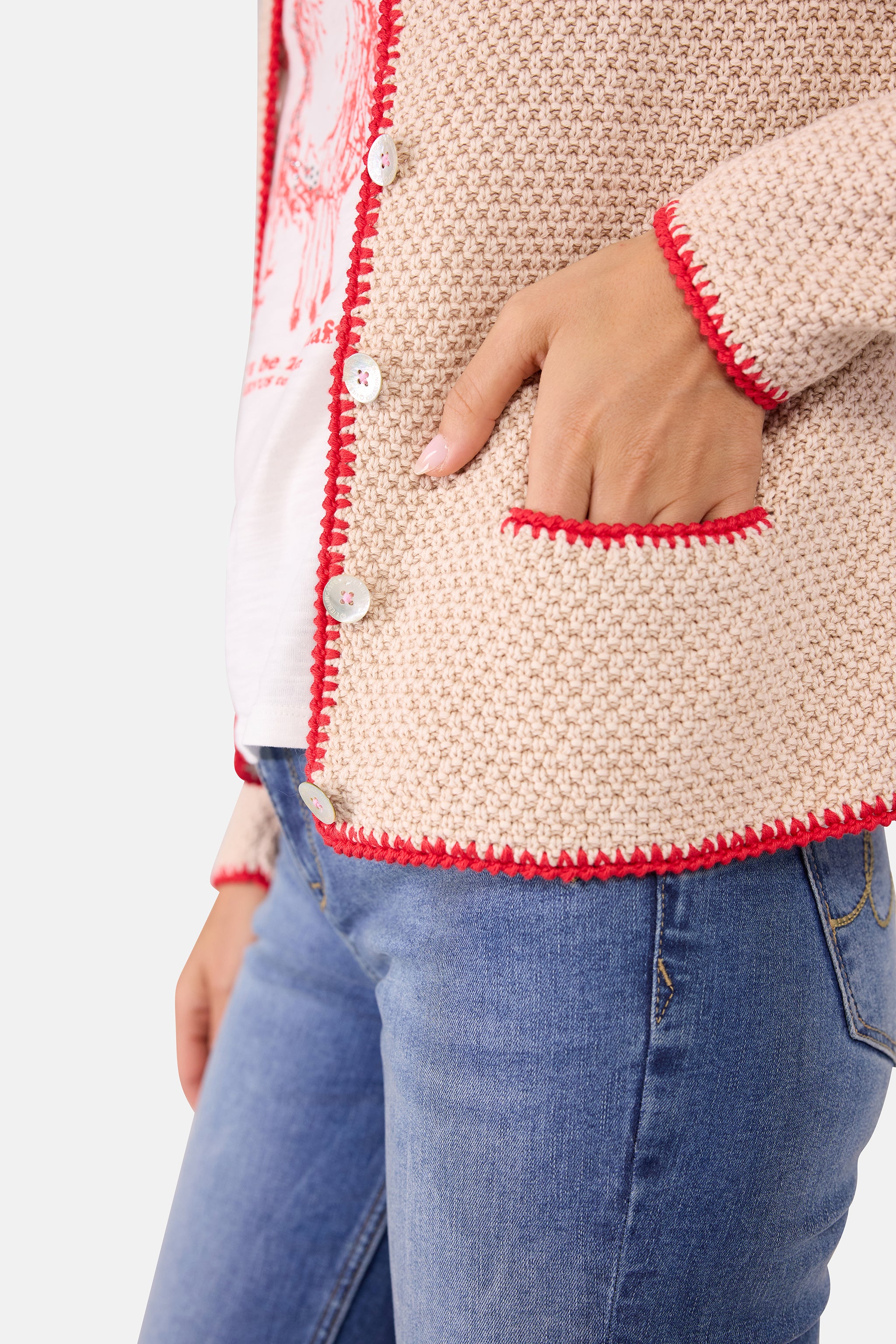 Trachtenjacke "ZaraL" aus Baumwolle