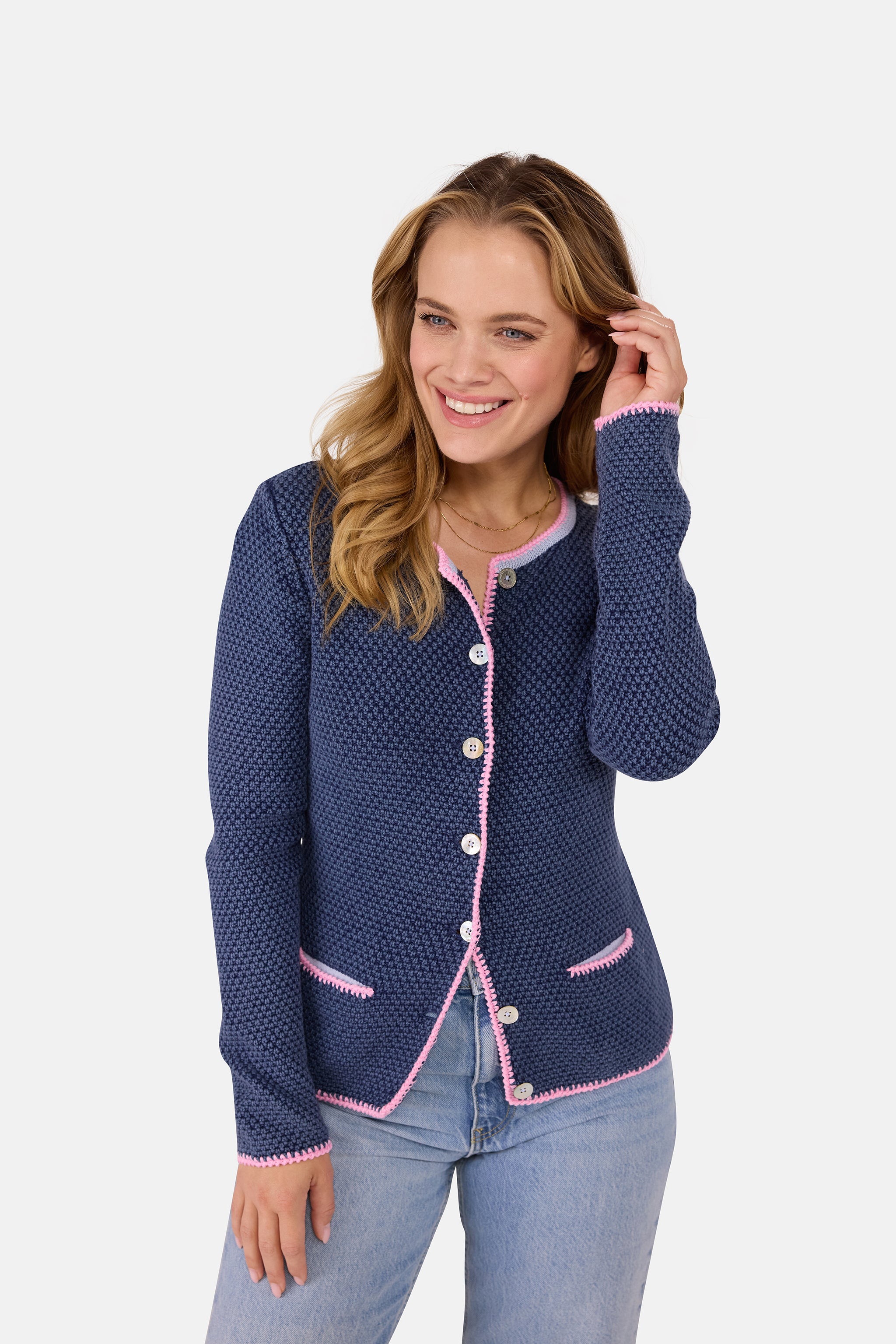 Trachtenjacke "ZaraL" aus Baumwolle