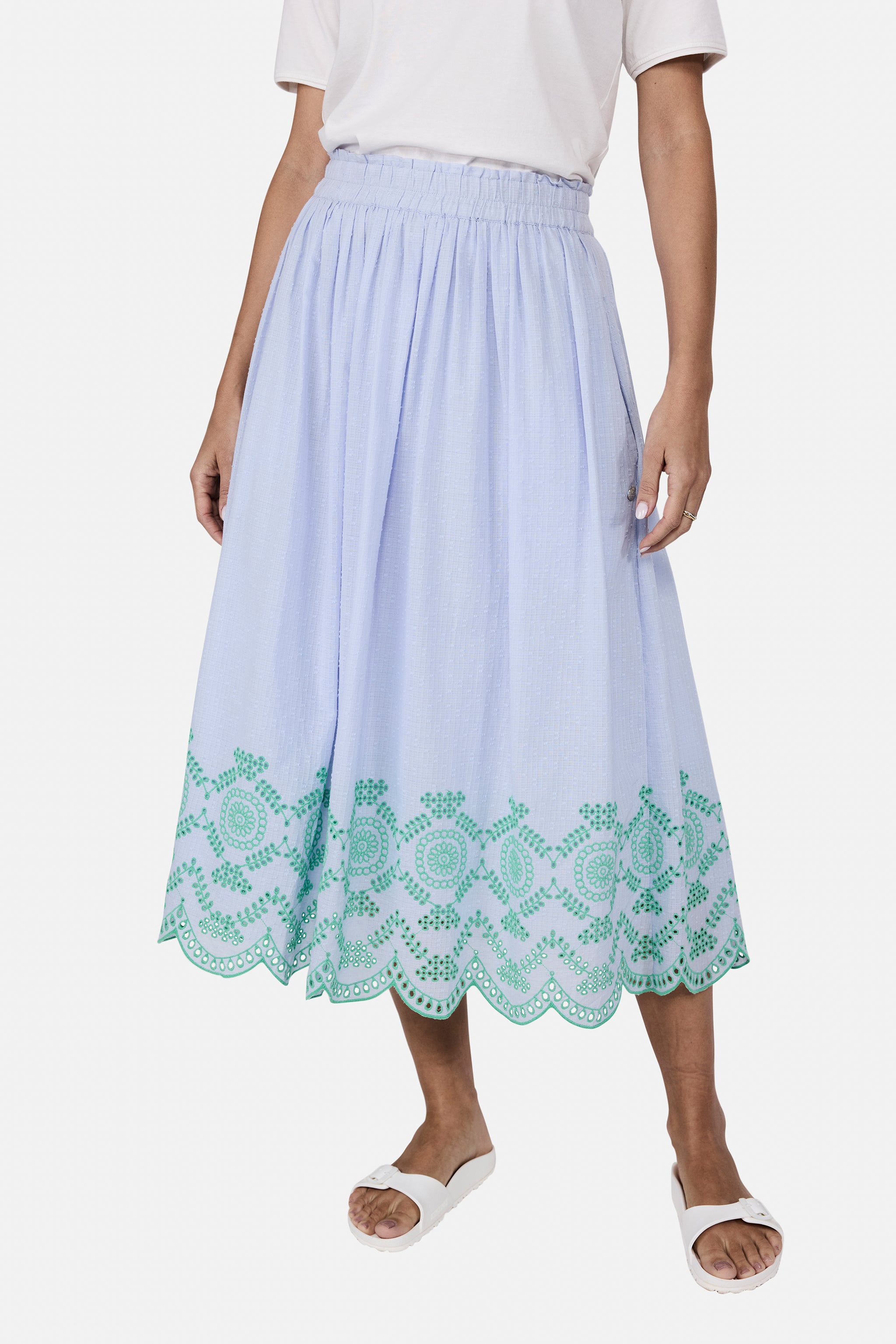 Rock "RanyaL" aus Baumwolle