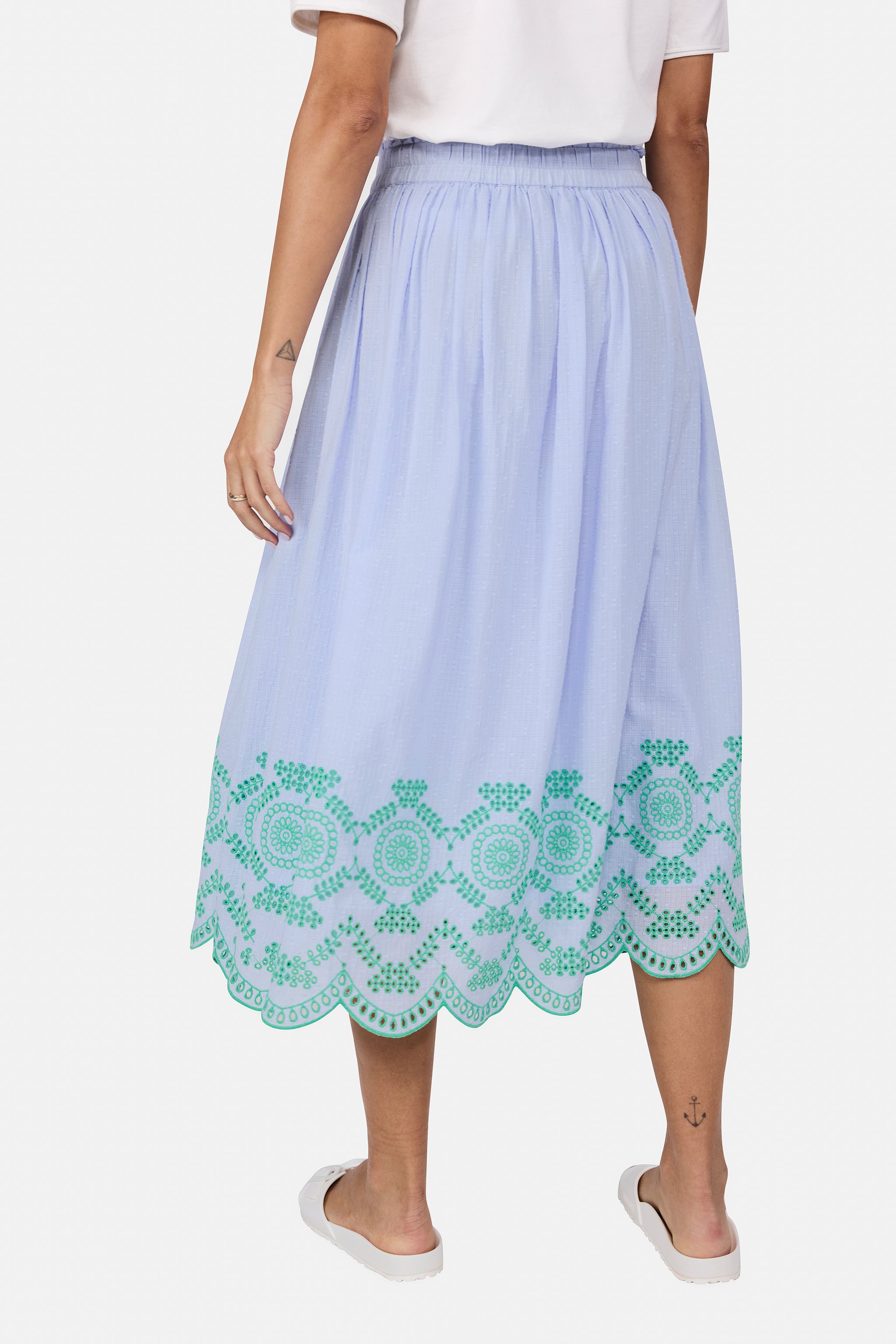 Rock "RanyaL" aus Baumwolle