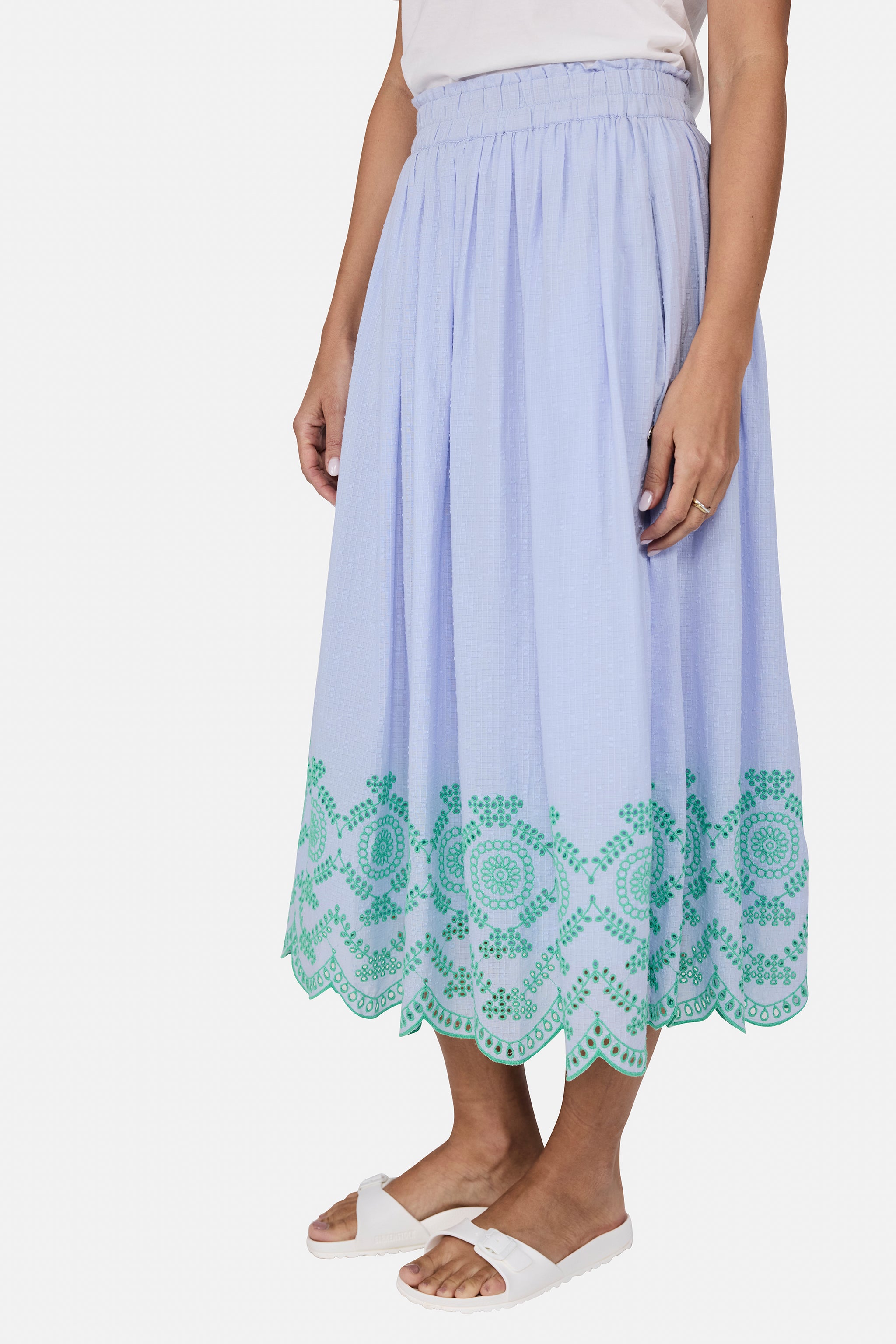 Rock "RanyaL" aus Baumwolle