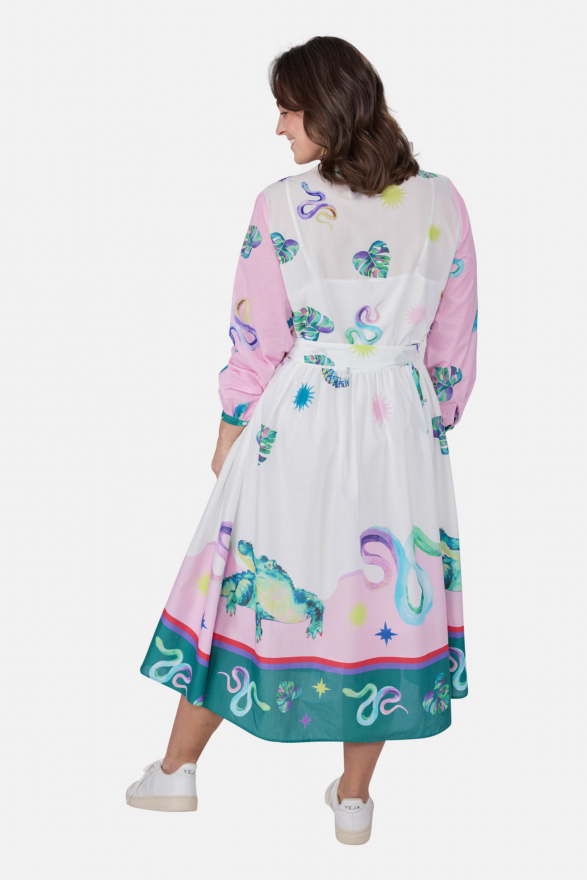 Kleid "RalyL" aus Baumwolle