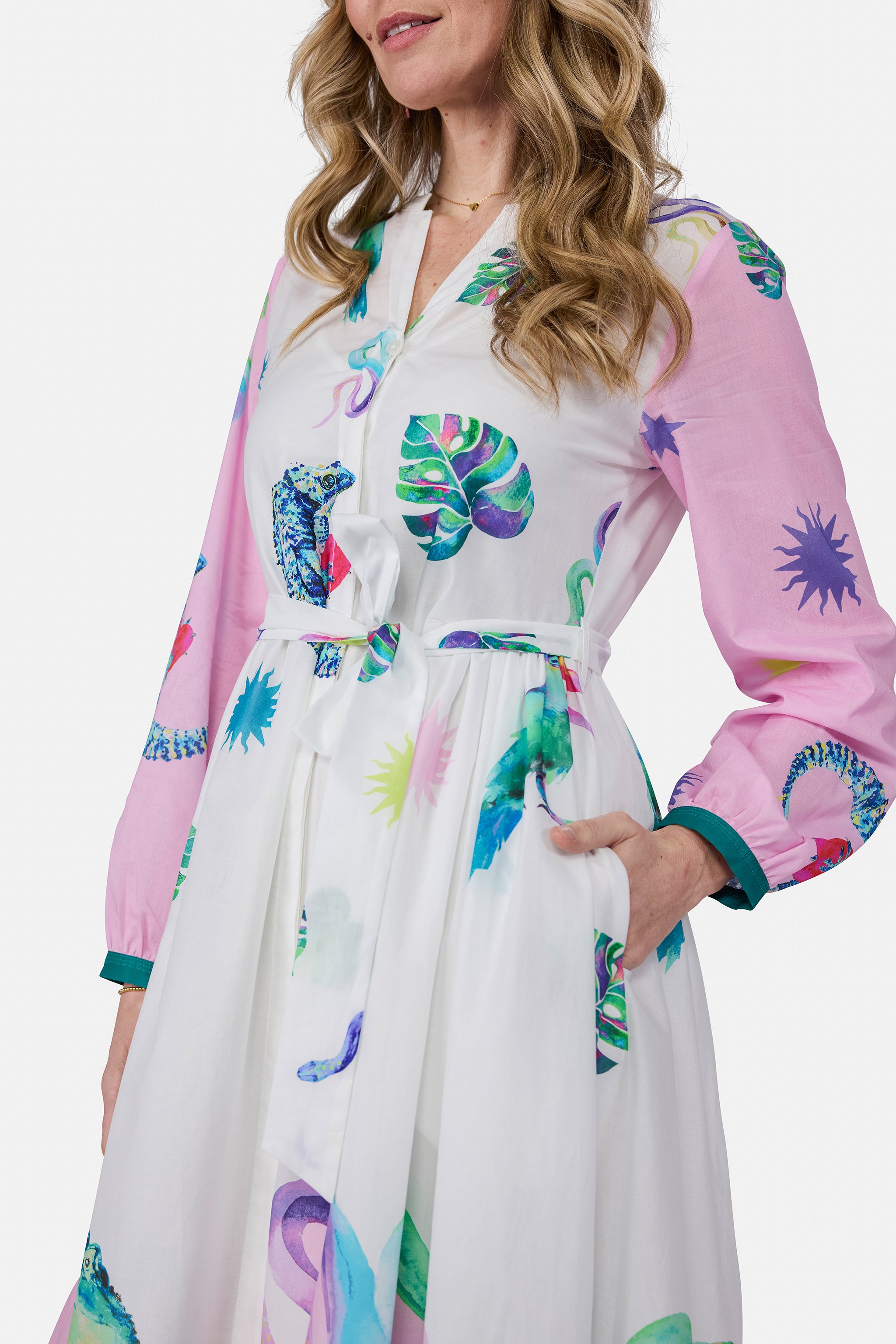 Kleid "RalyL" aus Baumwolle