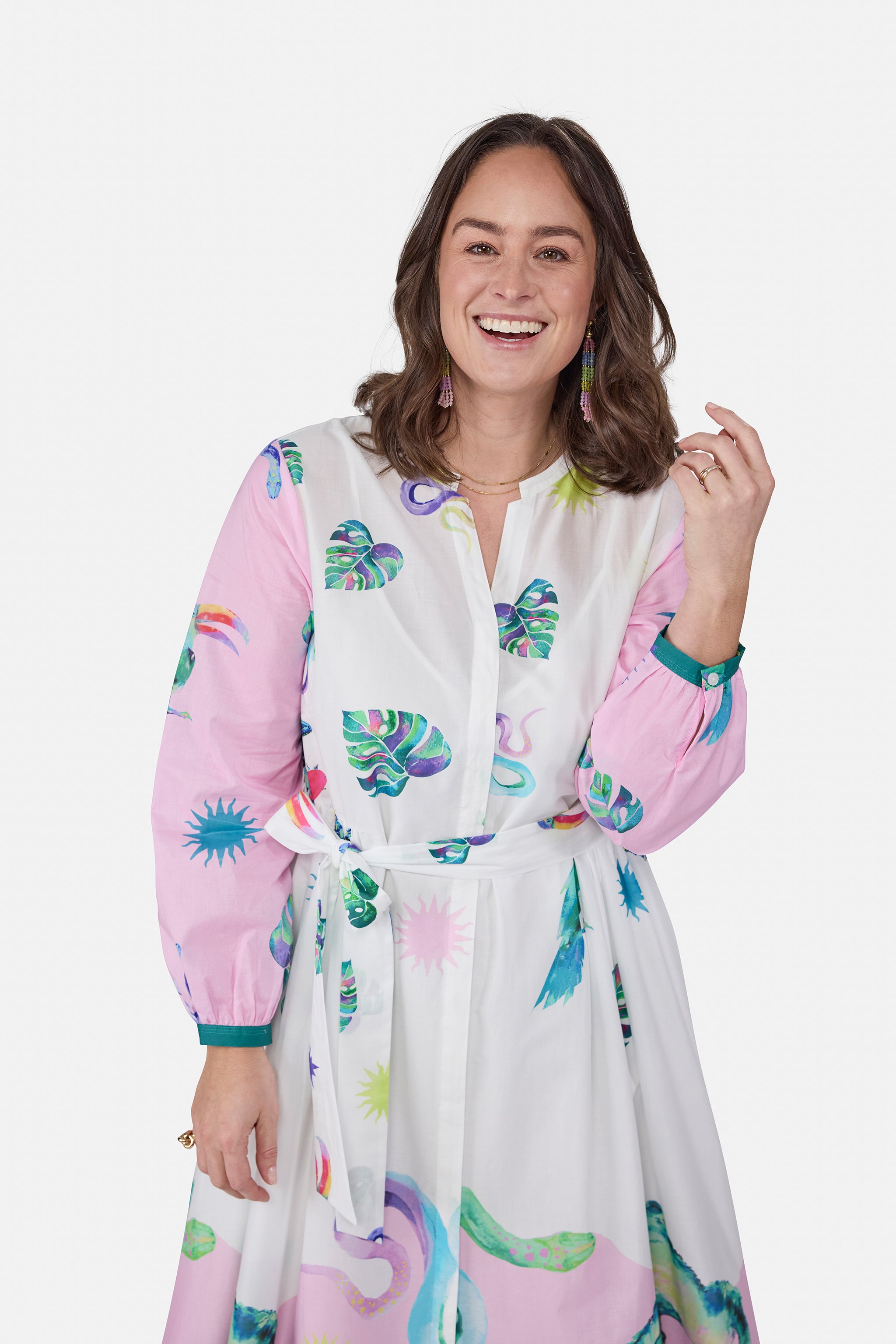 Kleid "RalyL" aus Baumwolle