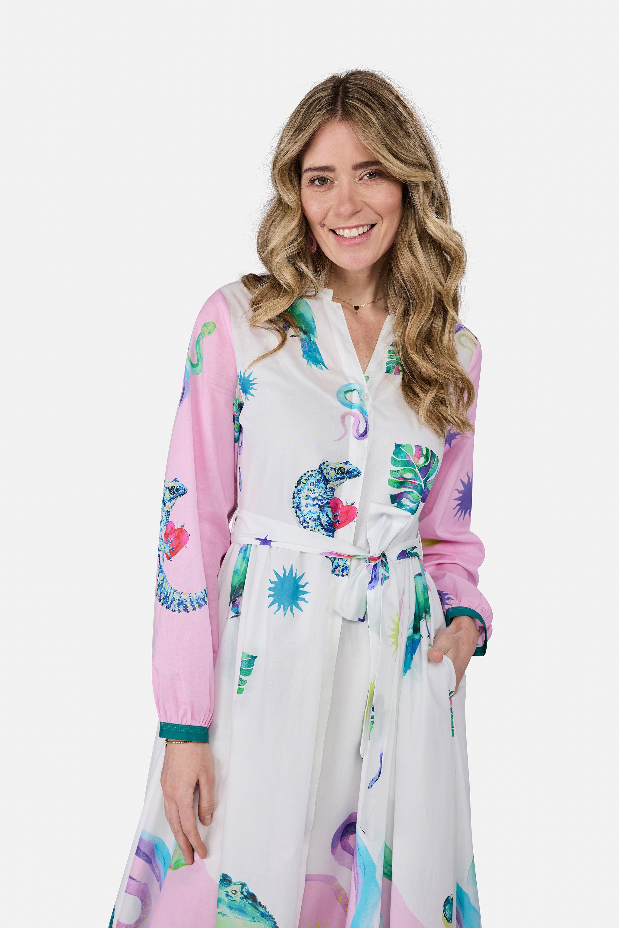 Kleid "RalyL" aus Baumwolle